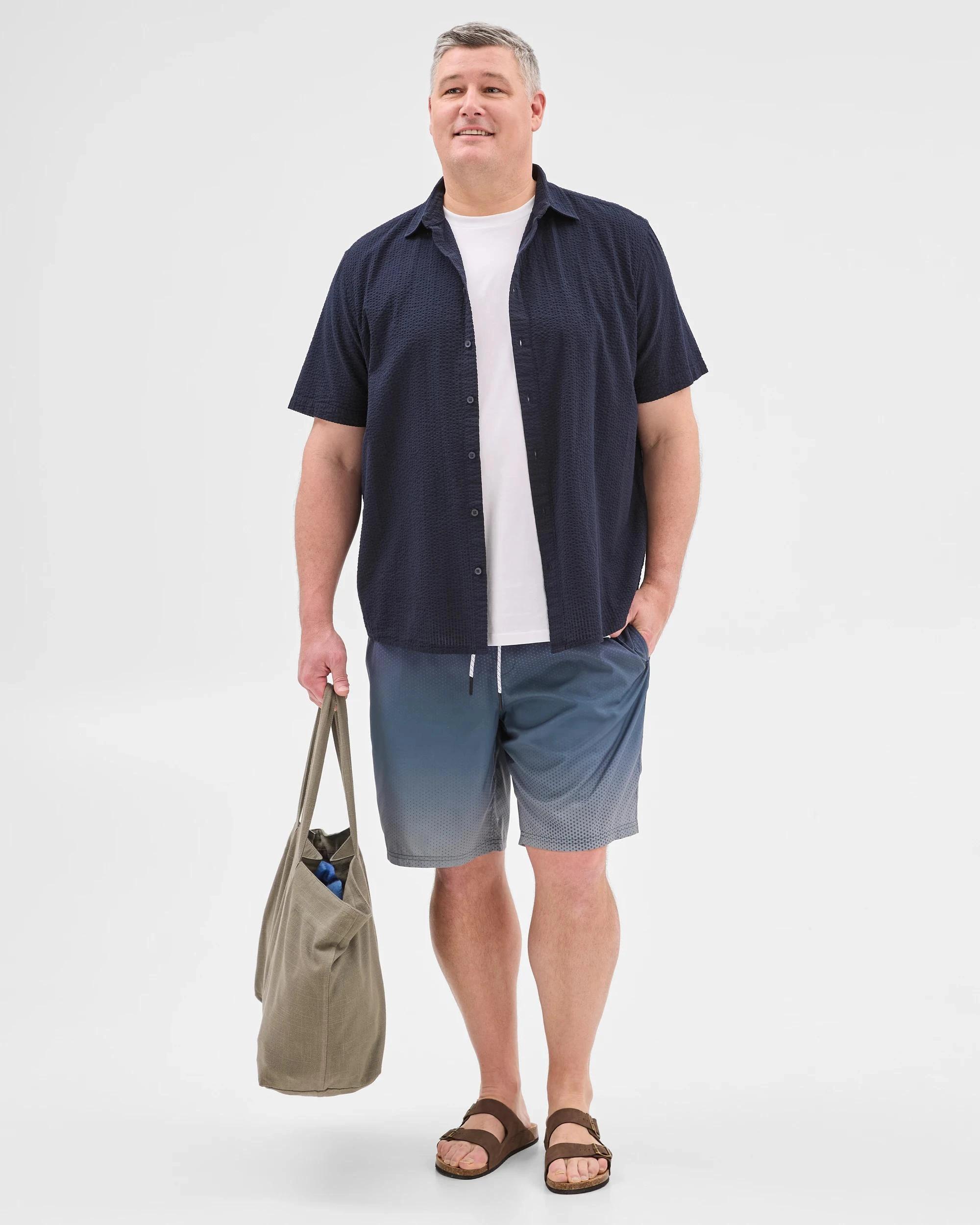 1 Target Plus Size Swim Boardshorts BLACK, 1 of 5