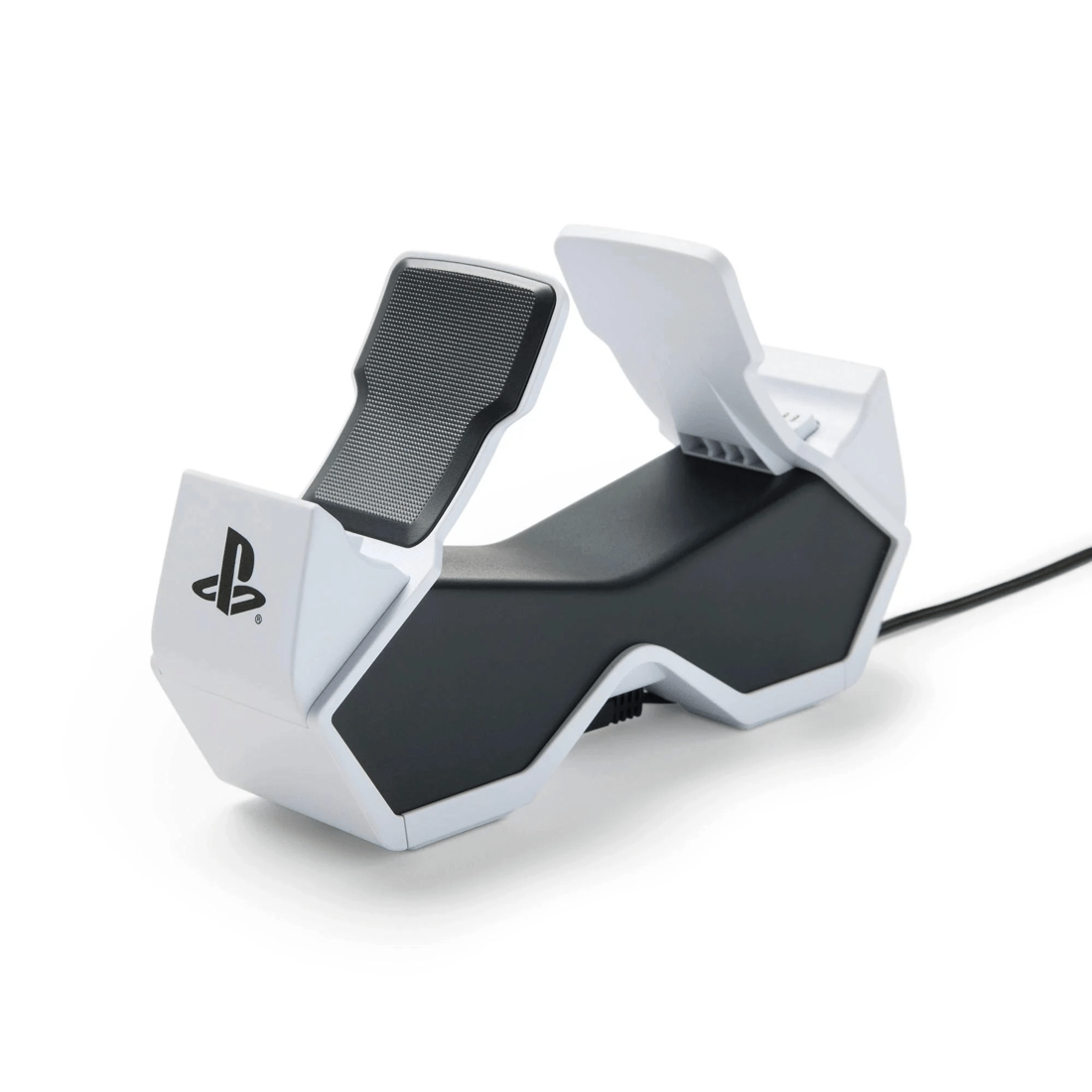 2 PowerA Twin Charging Station for PlayStation 5 DualSense Wireless Controllers - White, 2 of 10