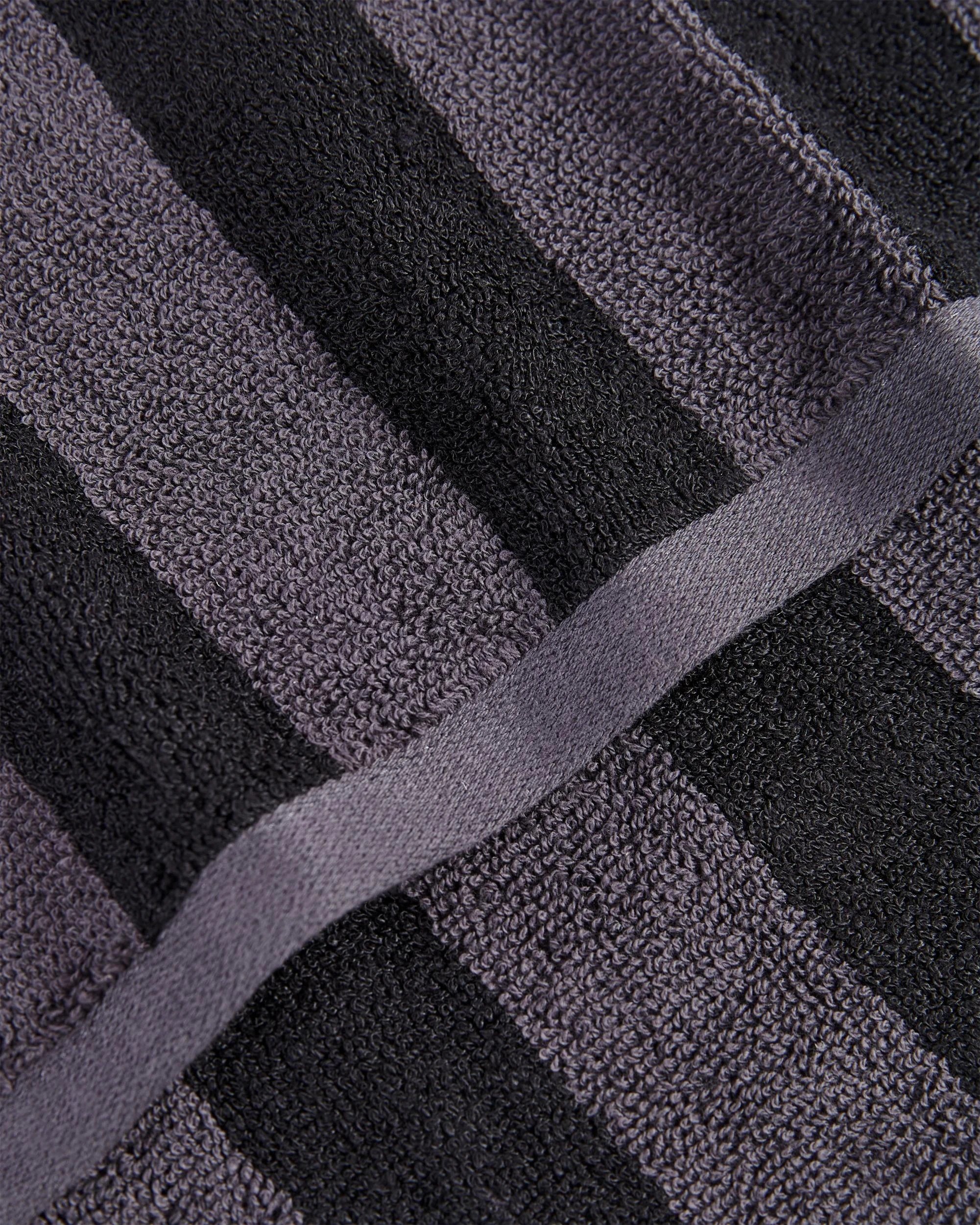 2 Target Australian Cotton Blend Logan Stripe Bath Sheet - Grey, 2 of 3