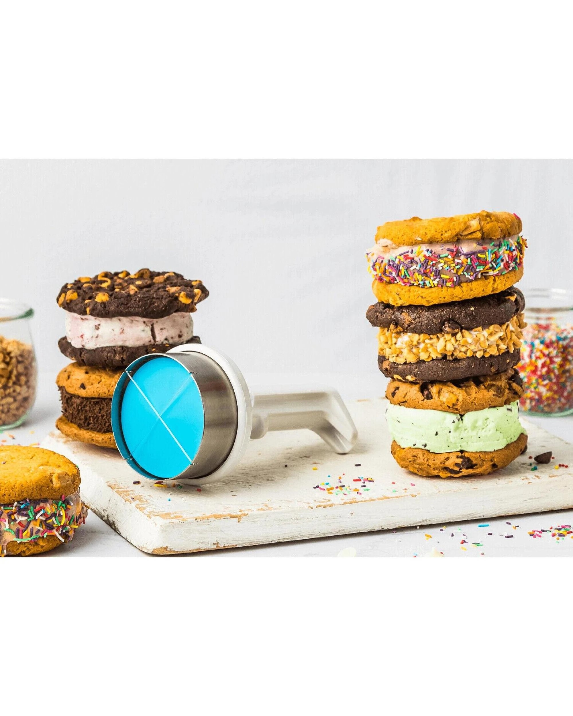 7 Dreamfarm Icepo Ice Cream Scoop Sandwich  White, 7 of 8