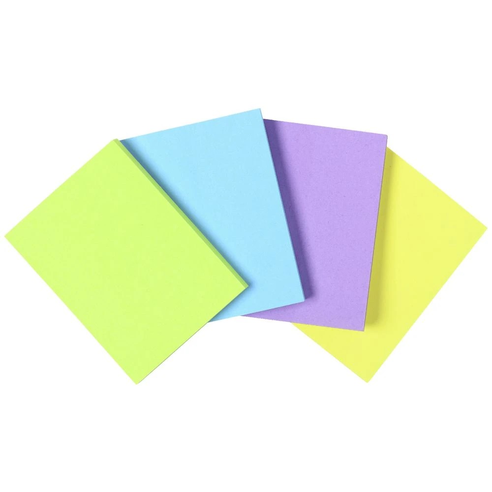 4 J.Burrows Stick-It Notes Neon 38x50mm 4 Pack, 4 of 4