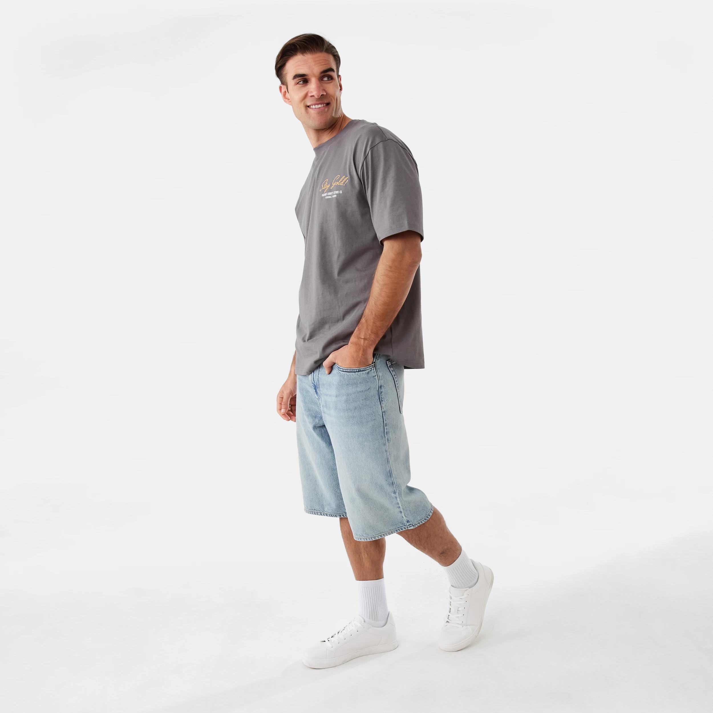 3 Oversized Graphic T-shirt Gry Citrus, 3 of 7