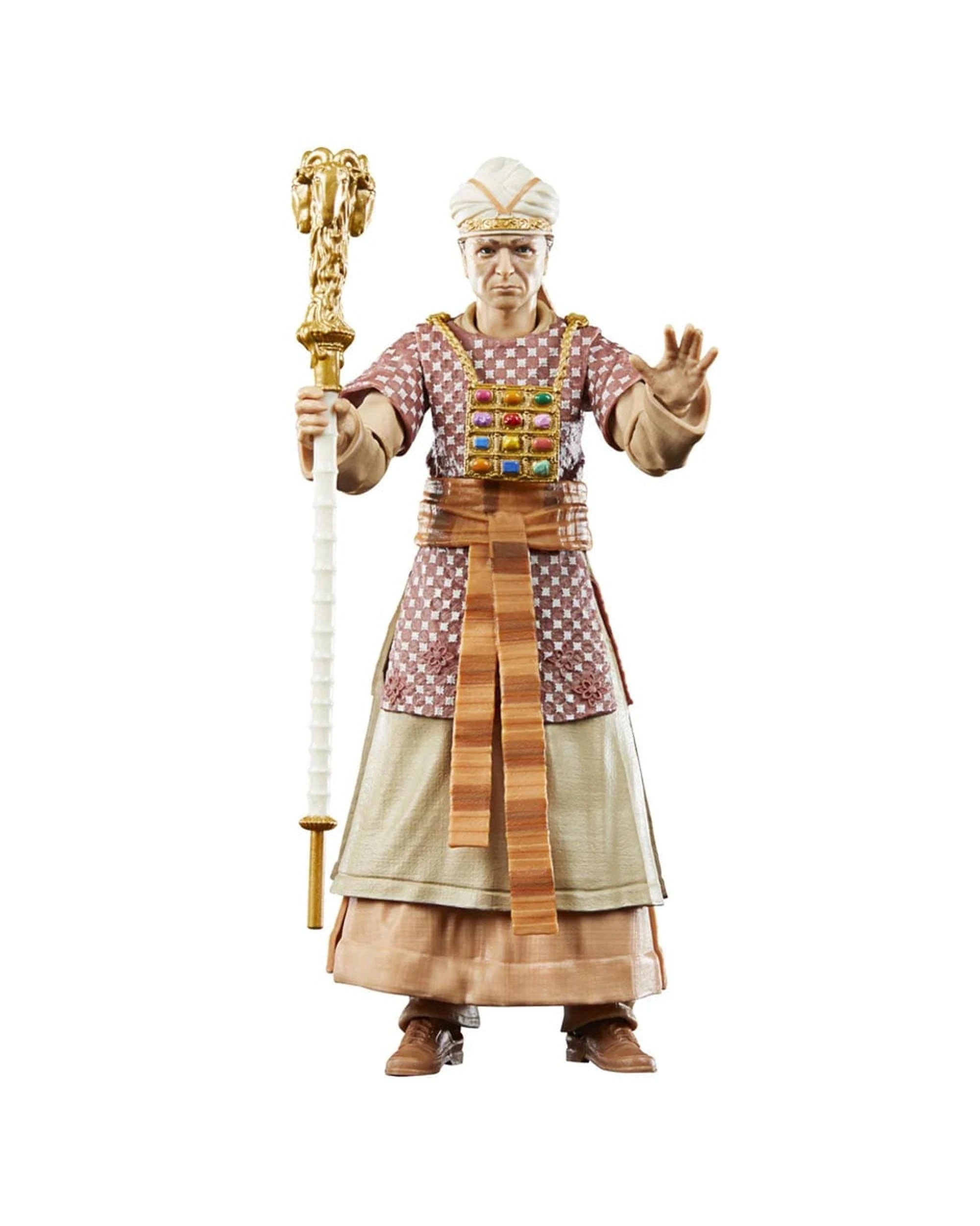 4 Indiana Jones and the Raiders of the Lost Ark Adventure Series Rene Belloq Ceremonial 6 inch Figure, 4 of 5