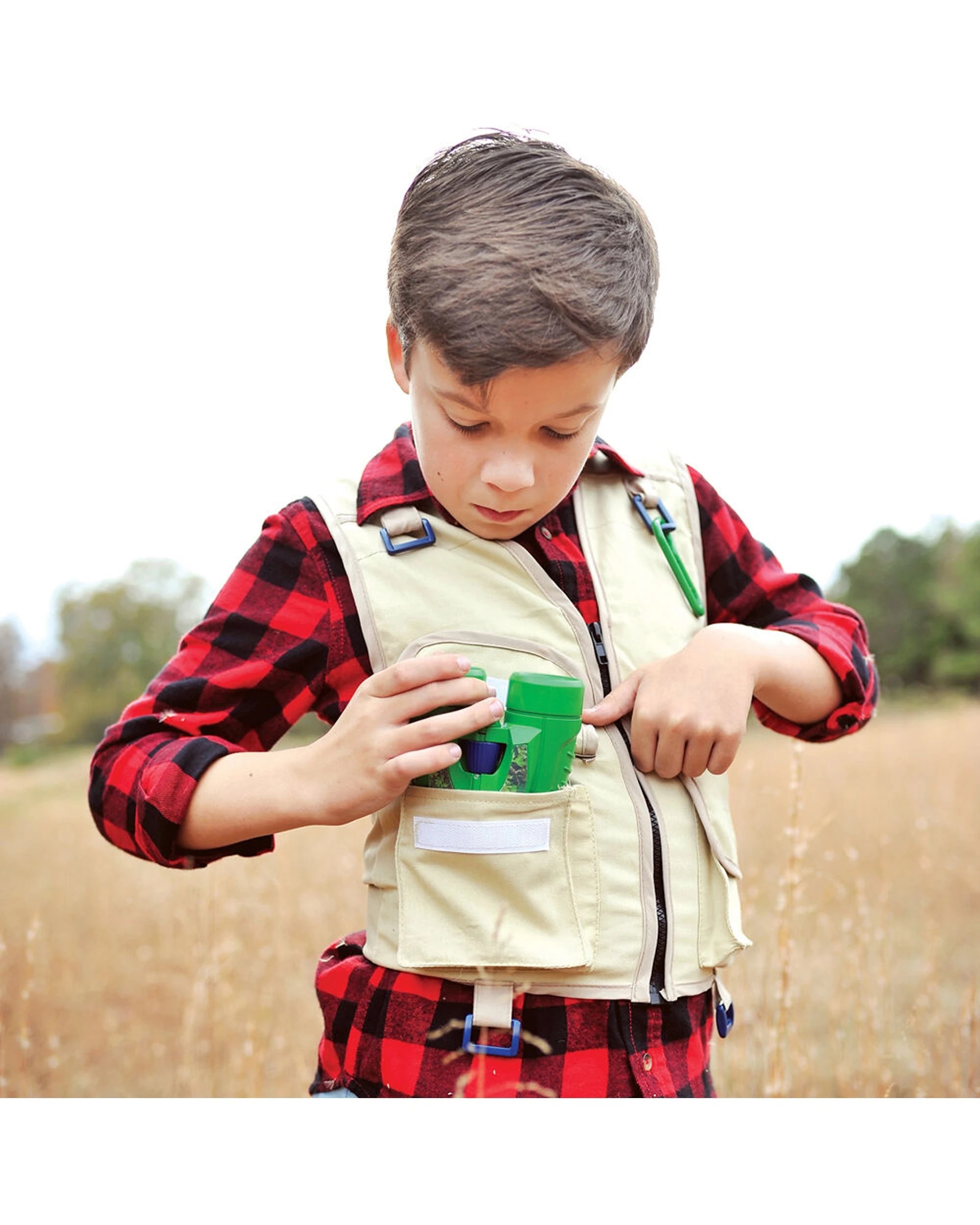 6 WILD ADVENTURE 2PK Binoculars Kids Outdoor Toy Explorer Adventure Fun - Green, 6 of 6
