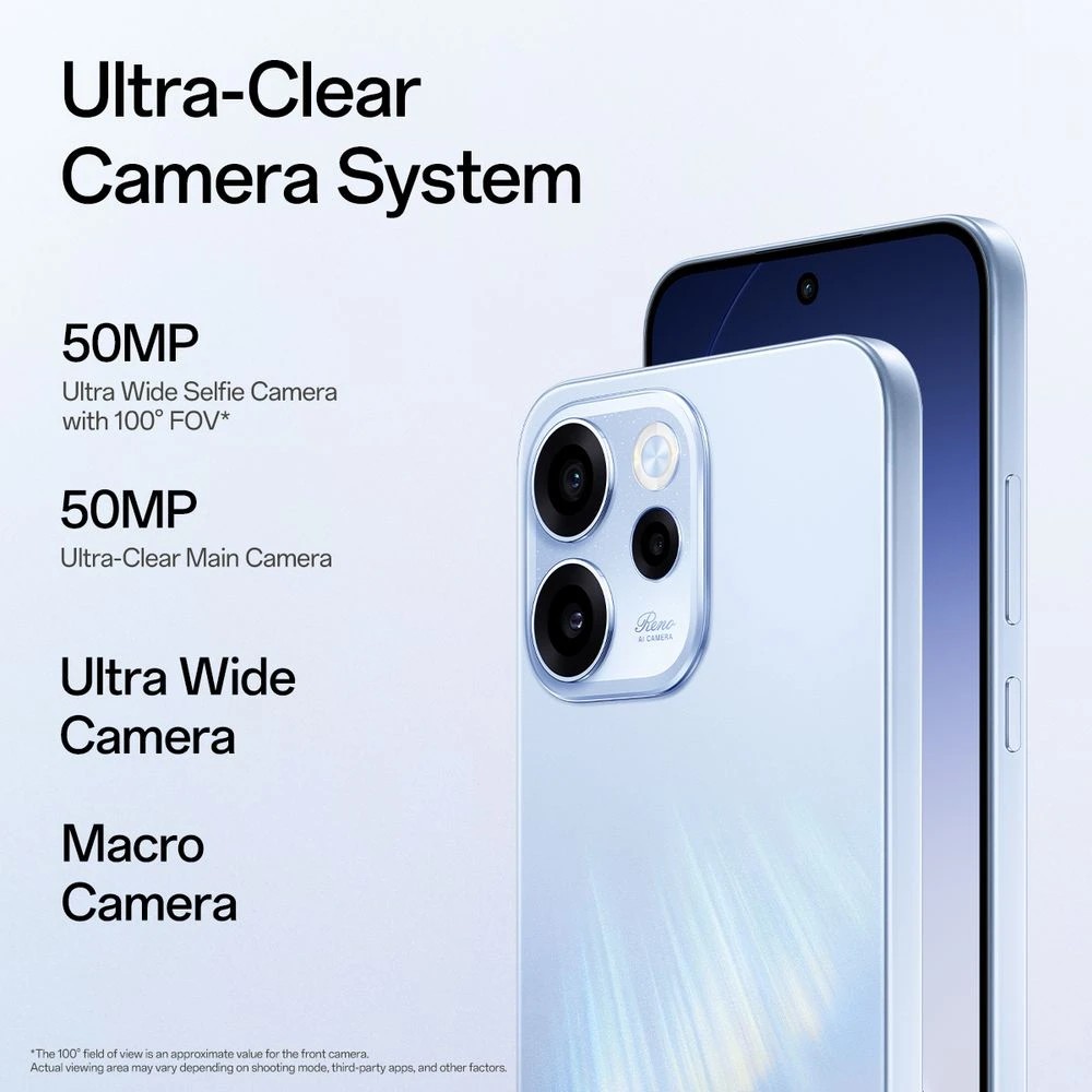 6 OPPO Reno15 F 5G 256GB Aurora Blue, 6 of 10