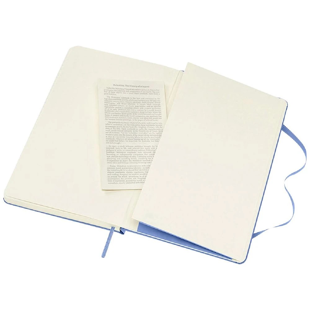 5 Moleskine Classic Hardcover Large 240pg Notebook Soft Blue, 5 of 5