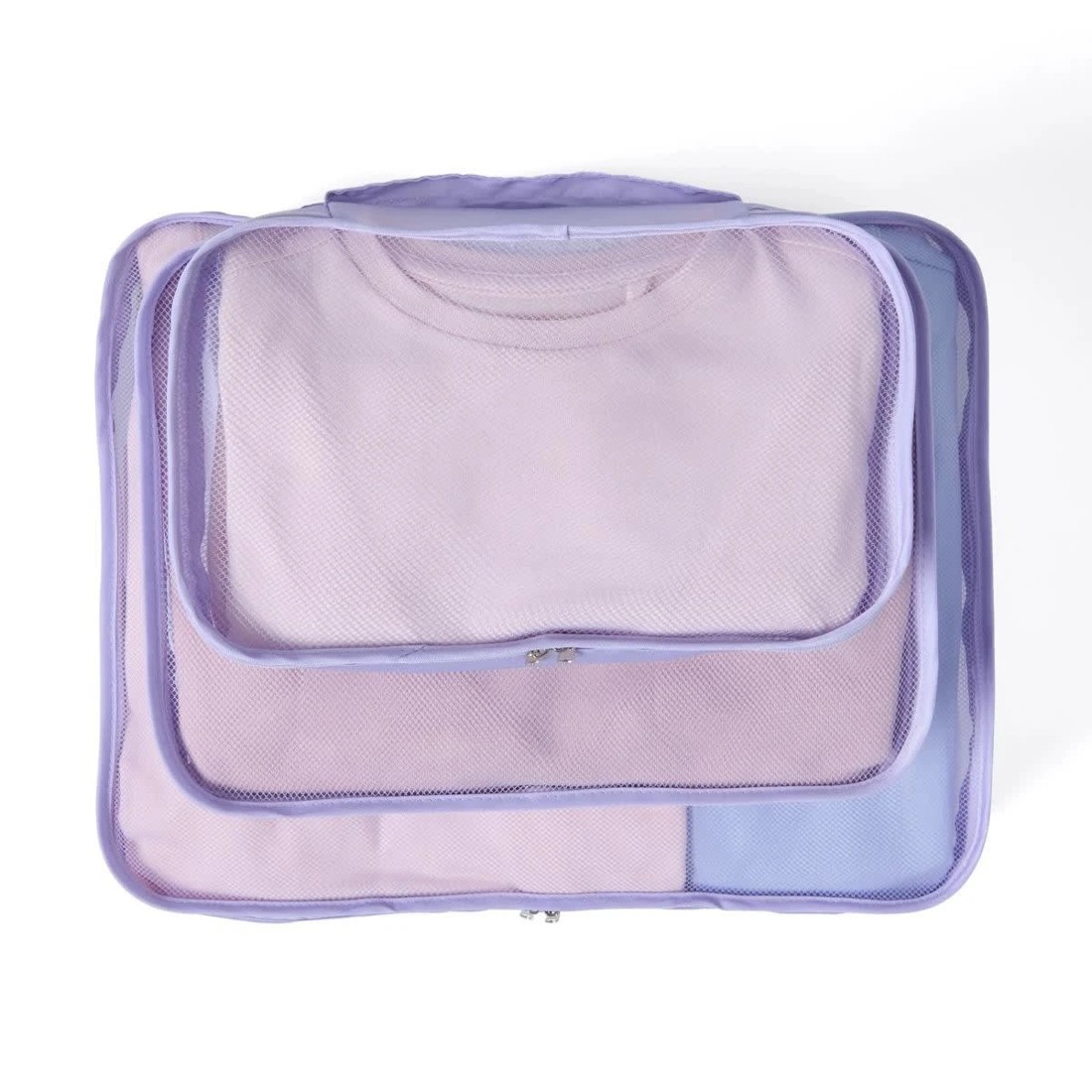 5 3 Piece Packing Cube - Lilac, 5 of 8