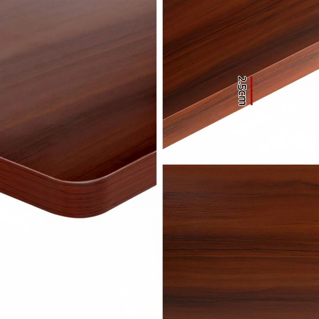 4 Artiss Standing Desk Motorised 120CM Walnut - Brown, 4 of 6