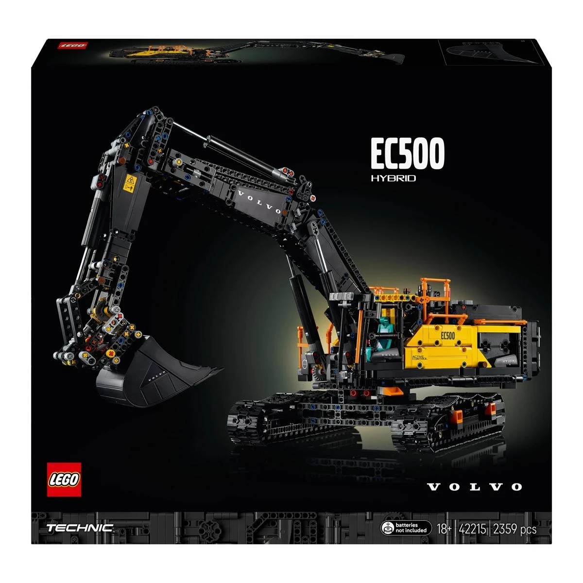 1 LEGO Technic Volvo EC500 Hybrid Excavator 42215, 1 of 10
