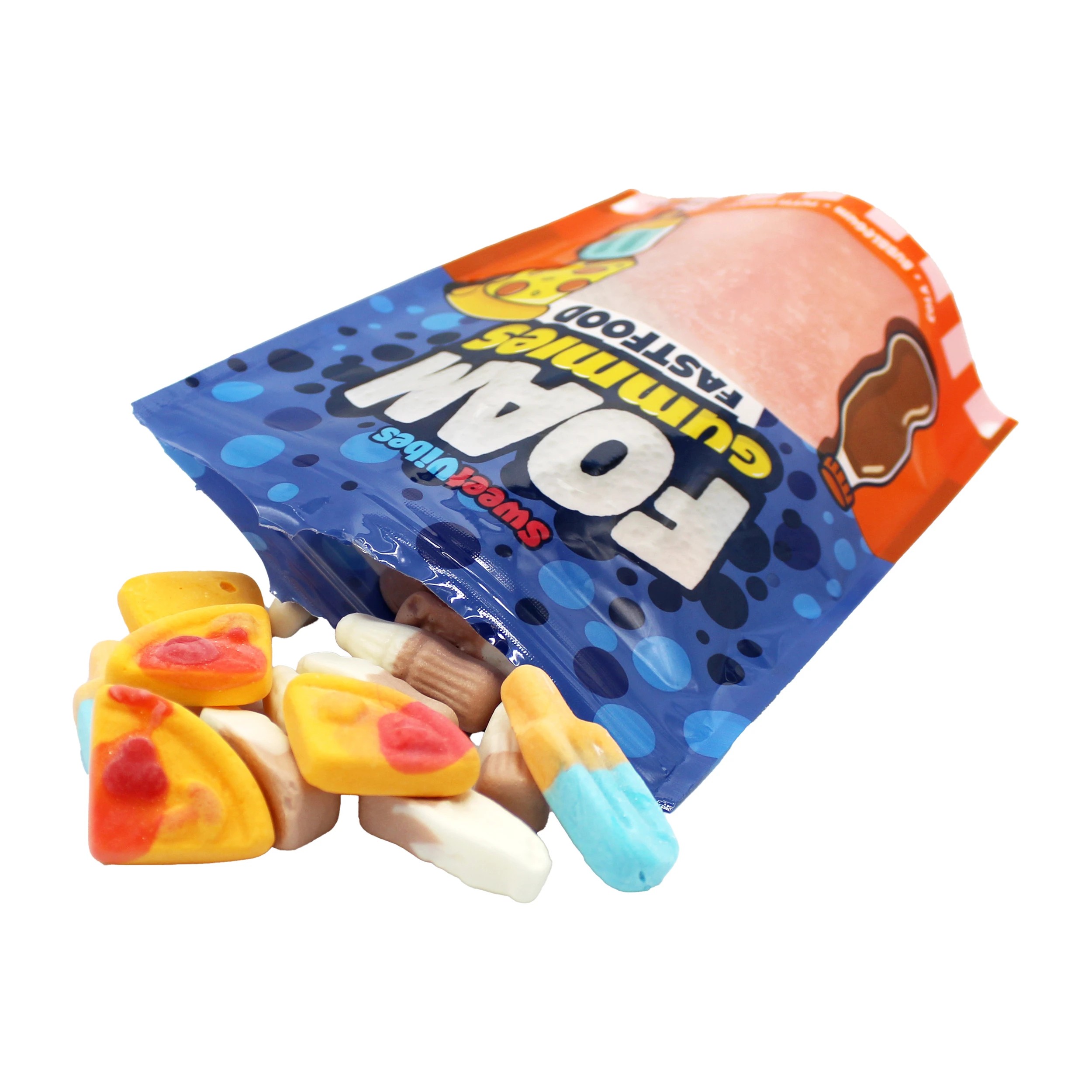 3 Sweet Vibes Foam Gummies 130g - Fast Food, 3 of 4