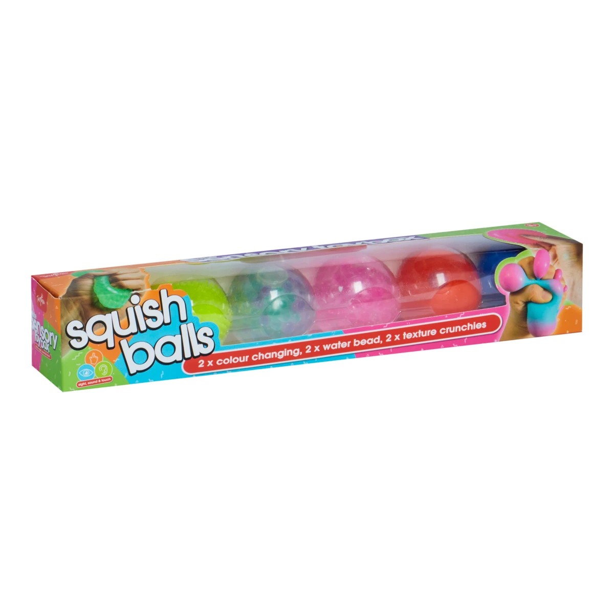 1 6 Pack The Sensory Toybox Squish Balls, 1 of 2