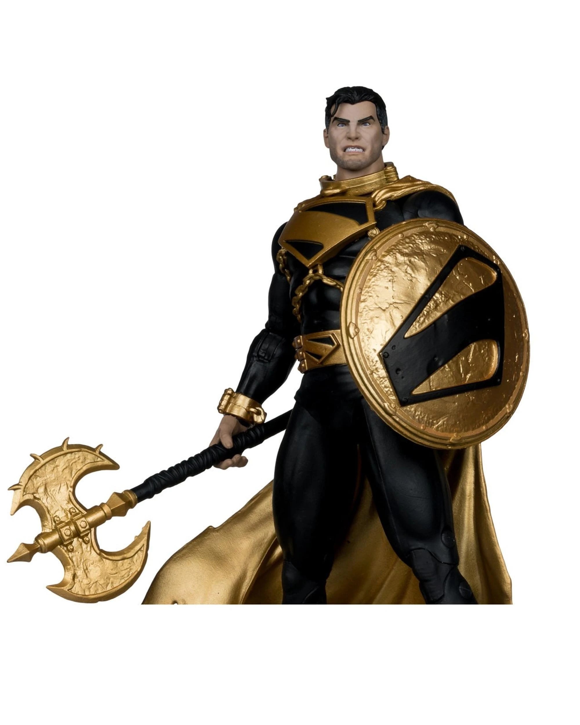 5 DC Multiverse Gold Label Superman Future State Knightmare Edition Superman Limited Edition 7 inch Action Figure, 5 of 10