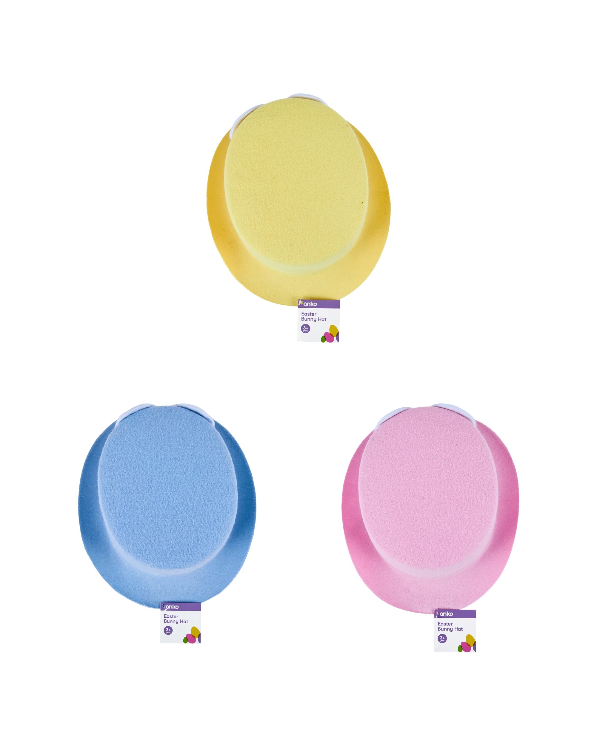 4 Easter Bunny Hat - Assorted, 4 of 4