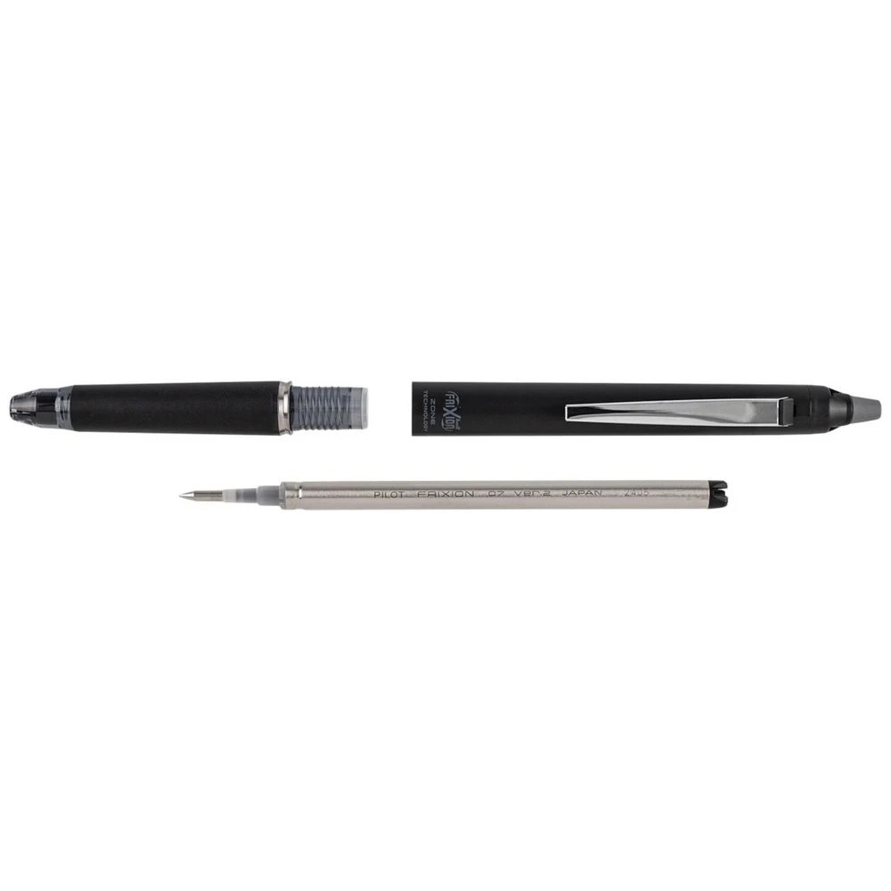 4 PILOT FriXion Zone Erasable Gel Pen 0.7mm Black Barrel, 4 of 7
