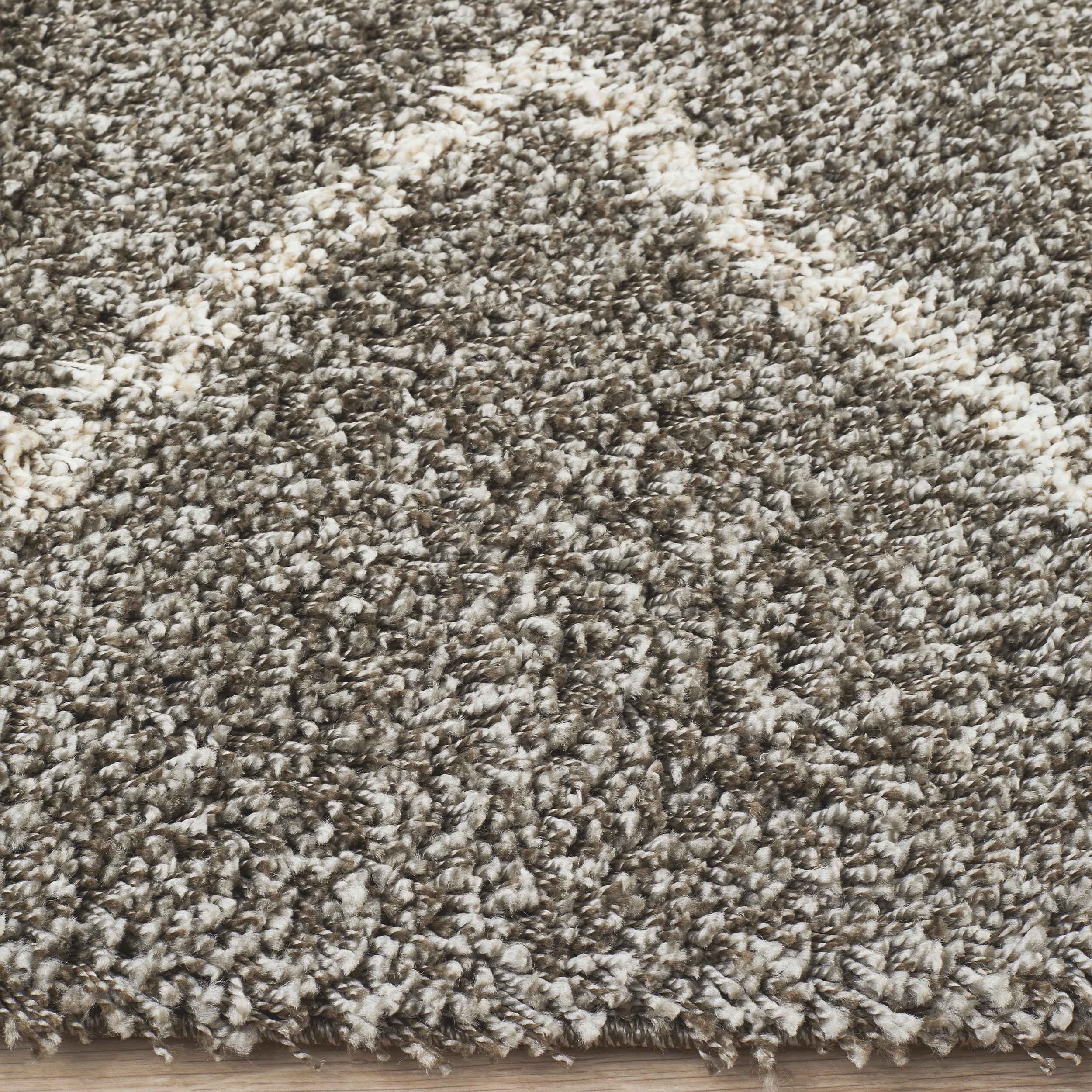5 Common Ground Rugs Amber 11 170x120cm - Small Shag Rug - Silver, 5 of 6