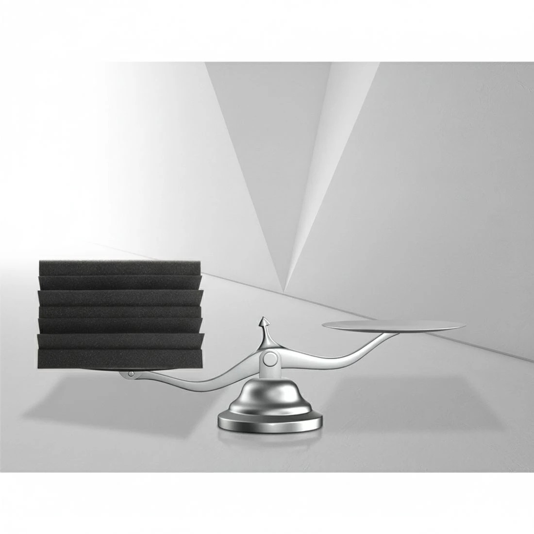 3 Alpha Acoustic Foam 60pcs Corner Bass Trap Sound Absorption - Black, 3 of 6