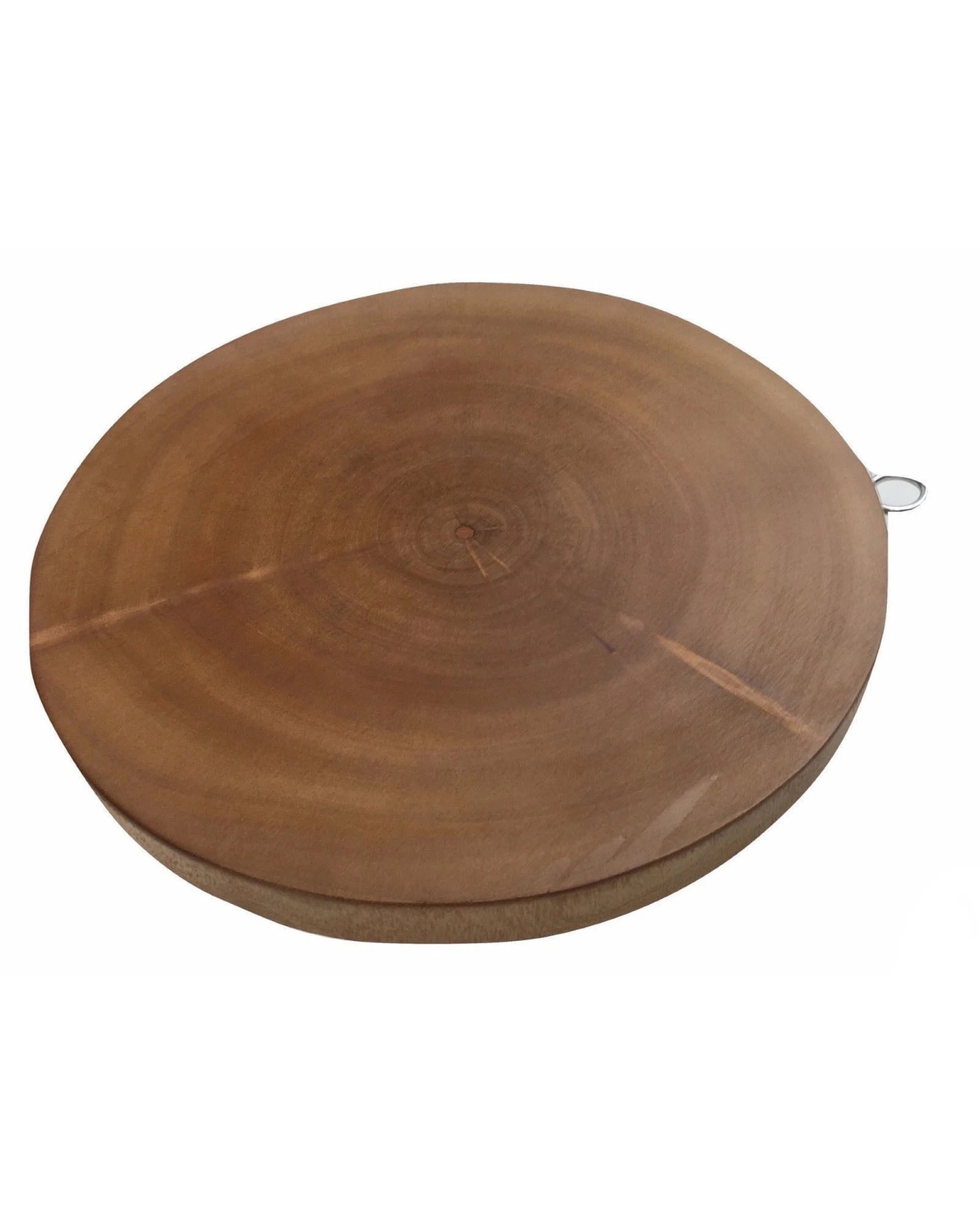 5 BR Home Acacia Wood Chopping Board Set - 3 Piece Round Design, 5 of 5