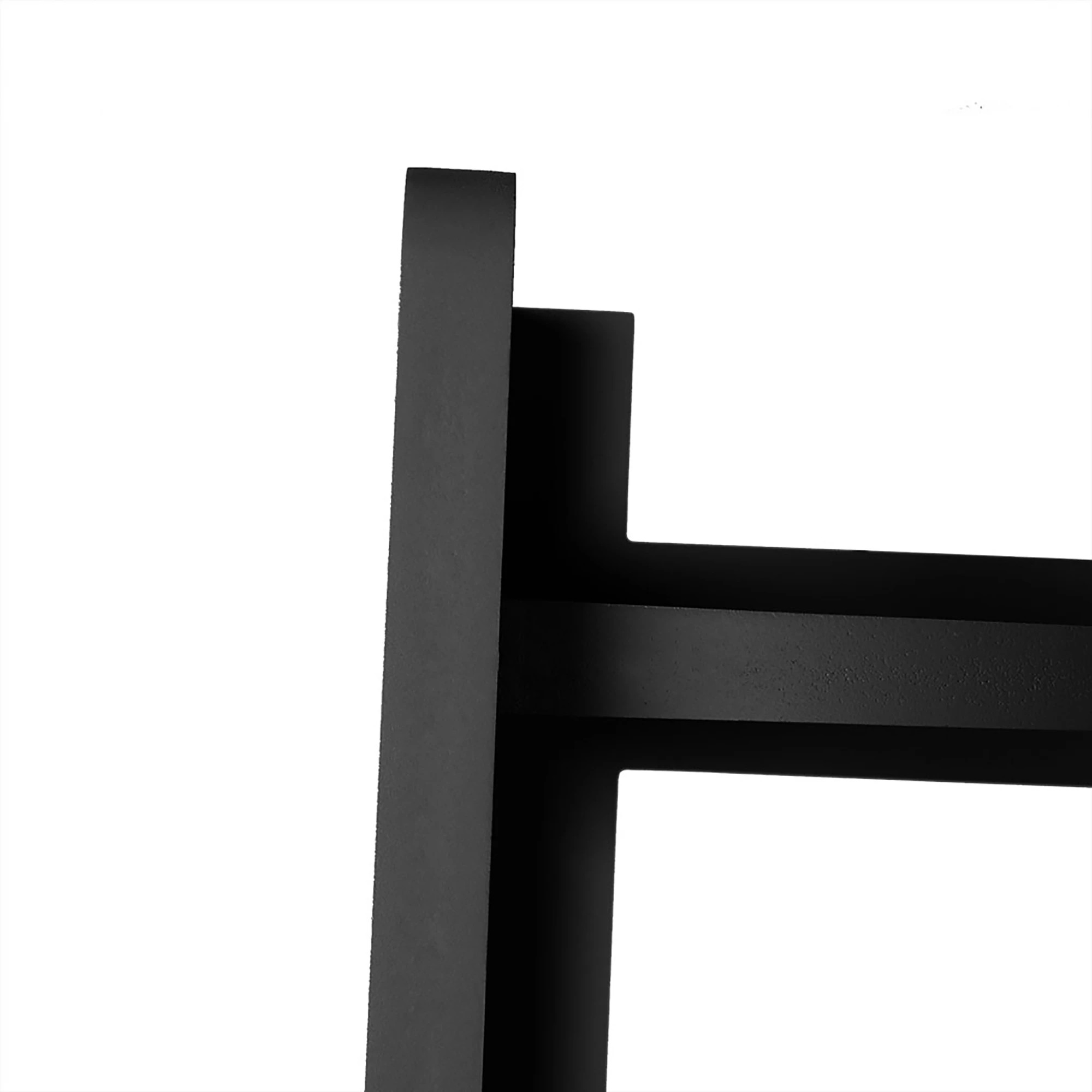 5 Levede 5 Tier Corner Shelf - Black, 5 of 7