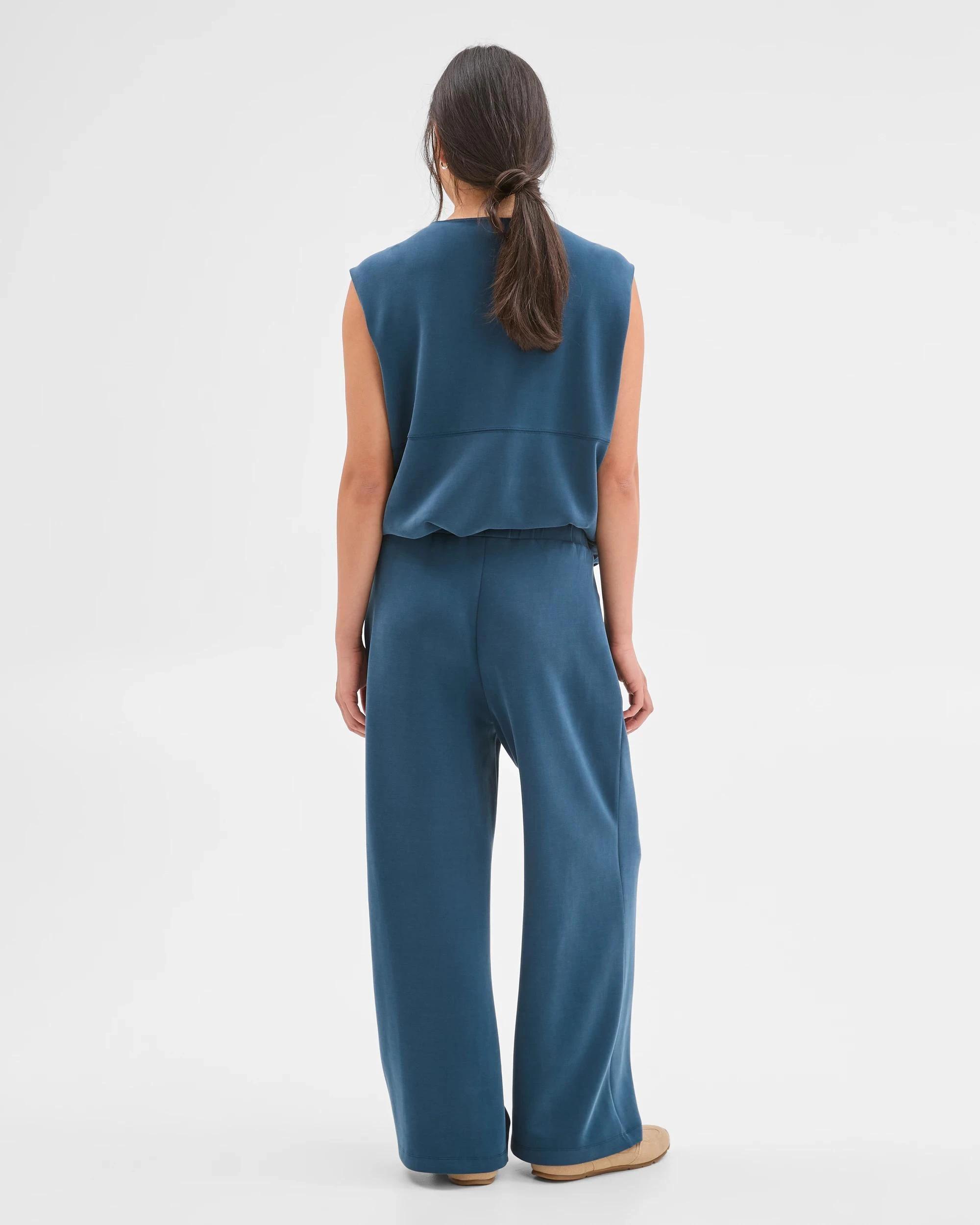 7 Target Woman Suede Touch Pull On Pants DARK TEAL, 7 of 7