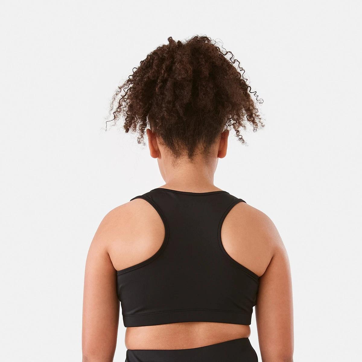 3 Active Kids Crop Top BLACK, 3 of 9