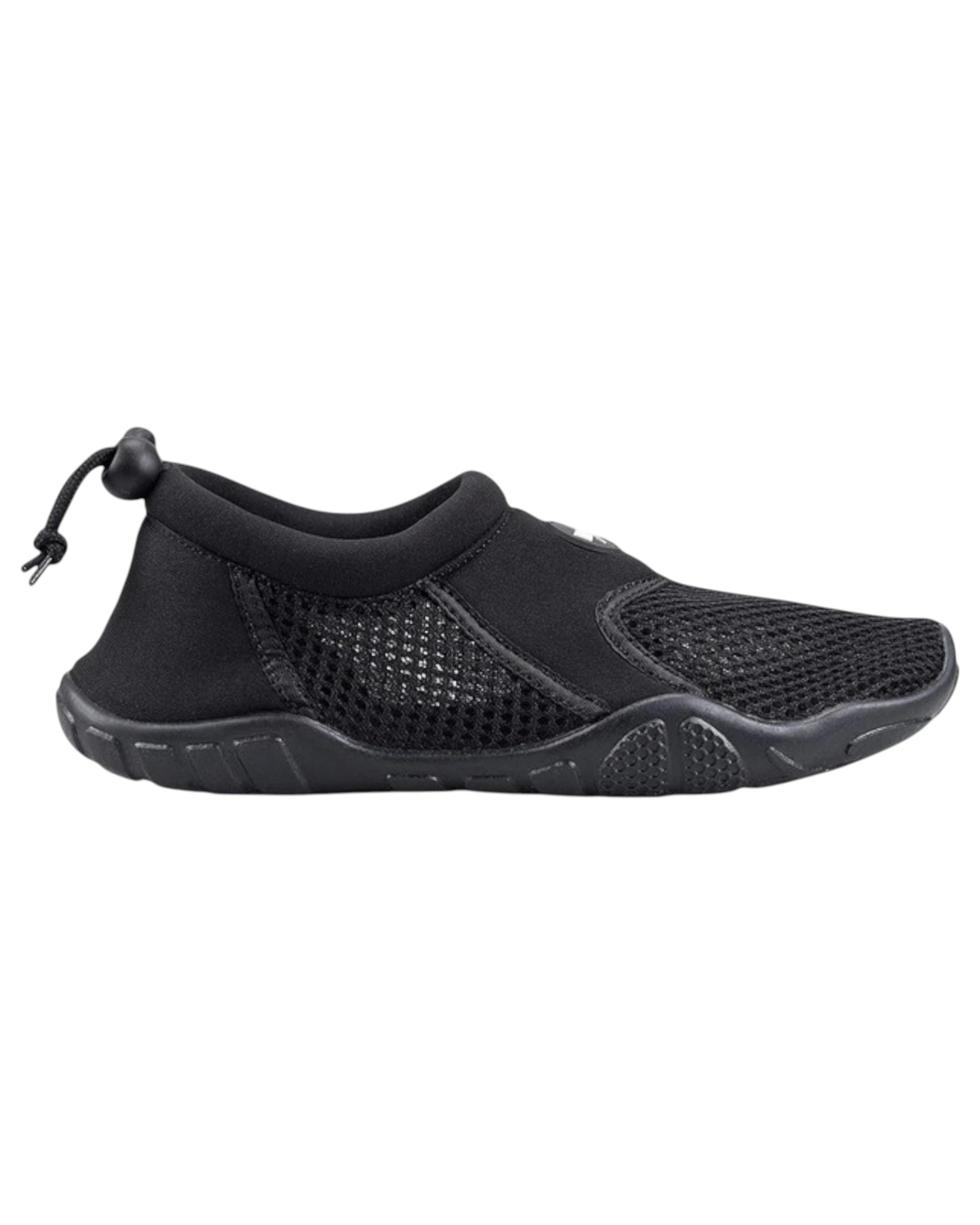 3 Lightning Bolt Mens Wave Slip On Shoes BLACK, 3 of 3
