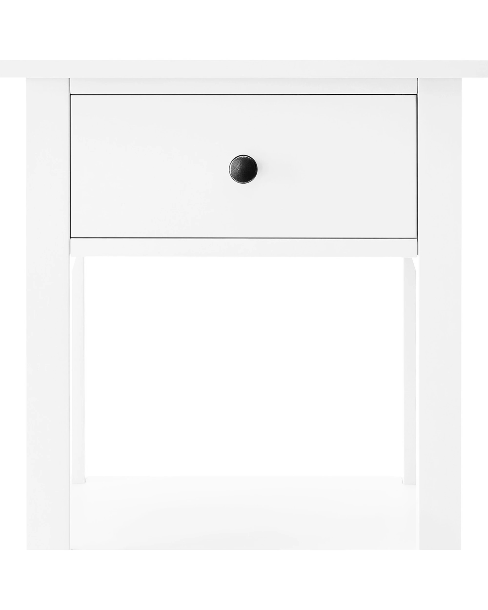 4 Sarantino Rue Bedside Table In White, 4 of 10