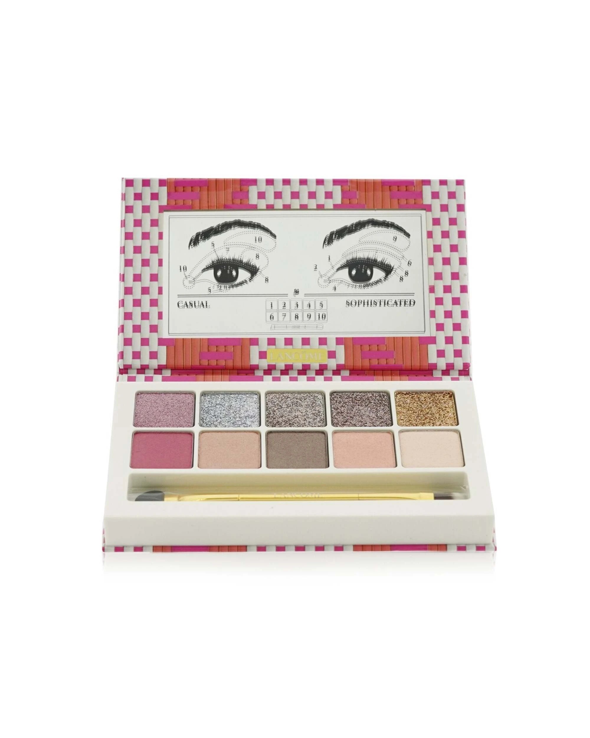 1 Lancome Cafe Bonheur La Palette (10x Eye Shadow) (Limited Edition) - #01 L'Addition S'il Vous Plait  5g/0.17oz, 1 of 3