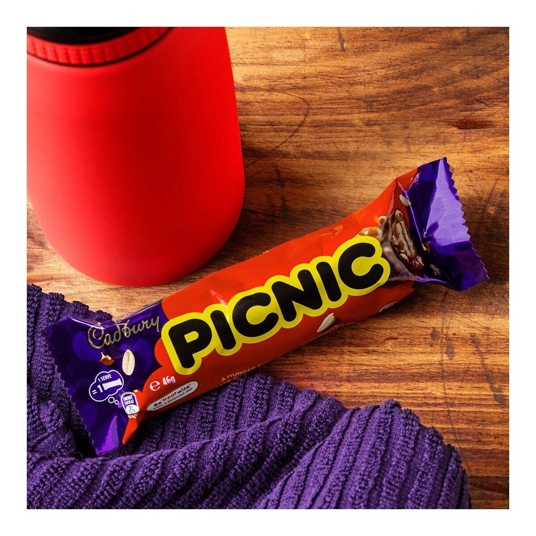 3 Cadbury Picnic Chocolate Bar 46g, 3 of 3