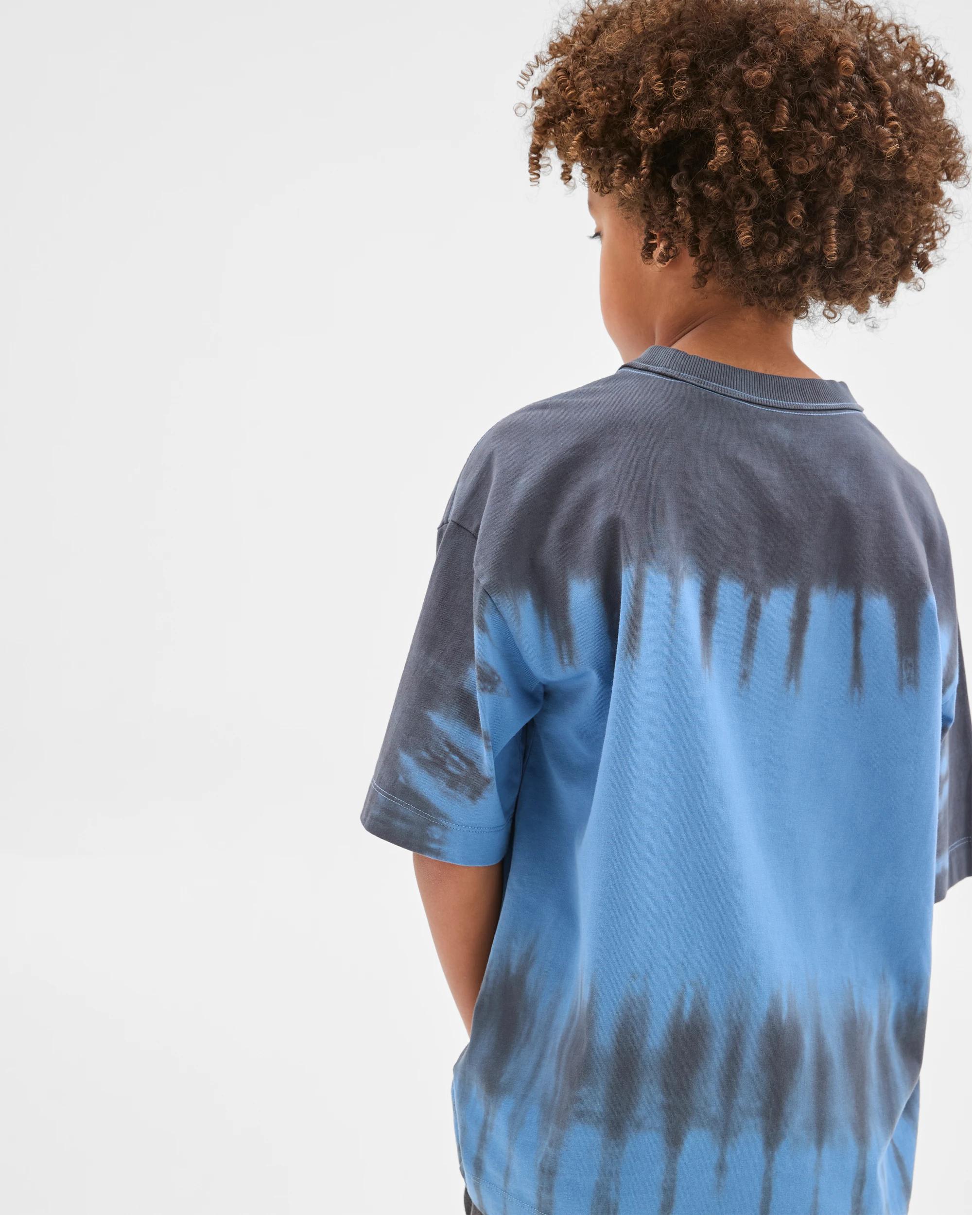 4 Target Kids Australian Cotton Oversized Tie Dye T-Shirt BLACK, 4 of 6