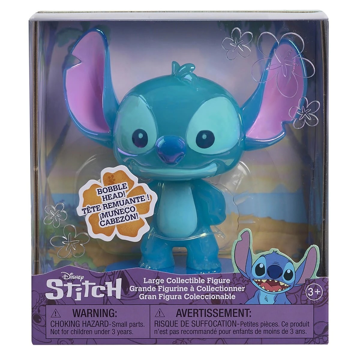 1 12cm Disney Lilo & Stitch Bobble Head Large Collectible Figure, 1 of 6