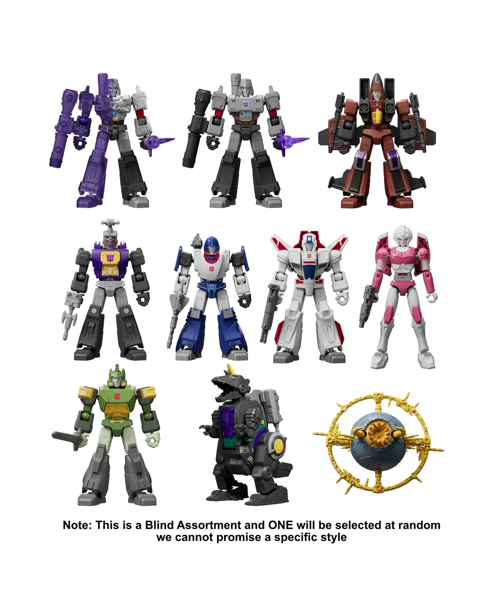 3 Blokees Transformers Galaxy Version 09 Darkest Hour Blind Box Full Case Set of 9, 3 of 10