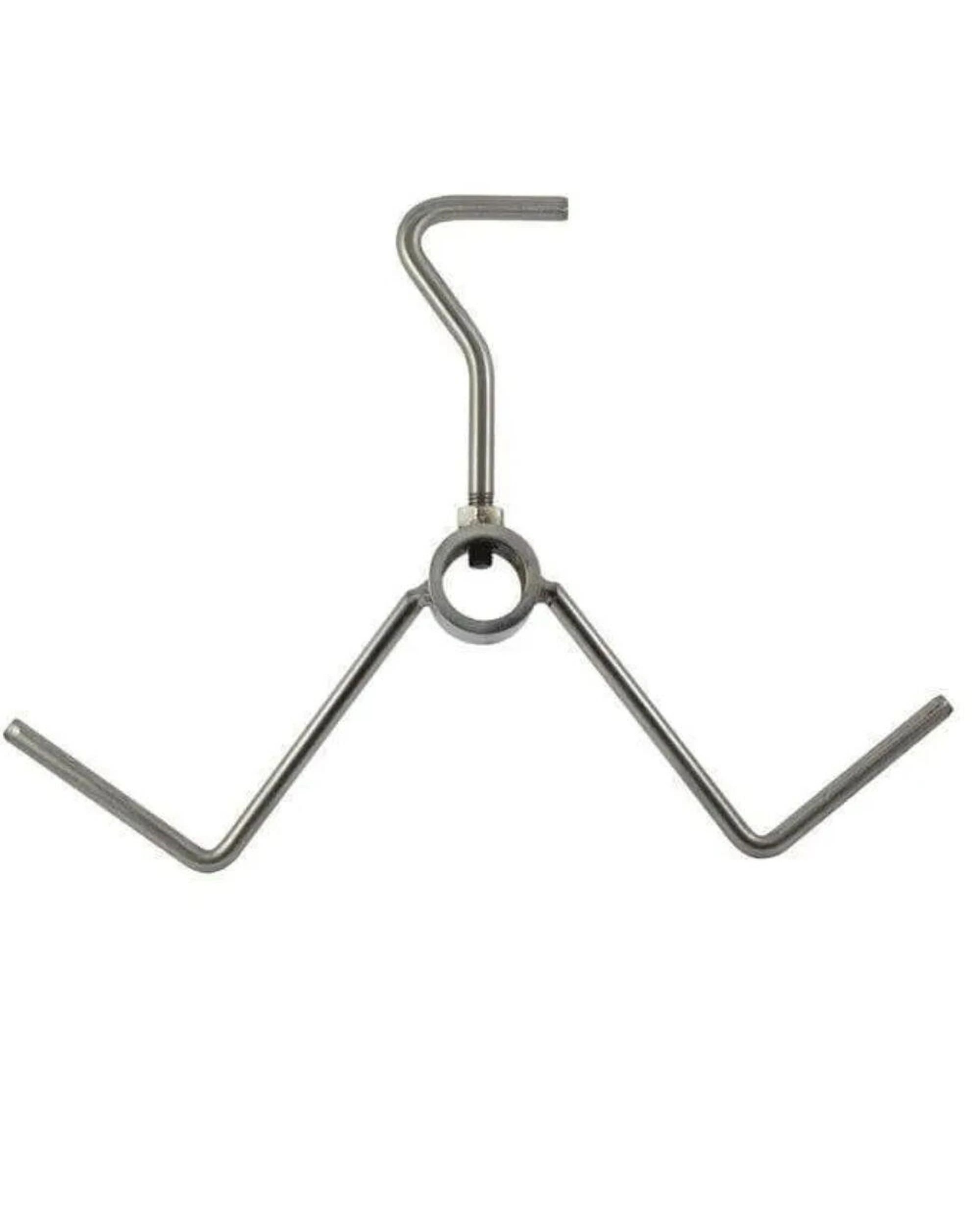 2 Flaming Coals Spit Roast Collar Leg Brace - Stainless Steel - 22mm round x 2, 2 of 10