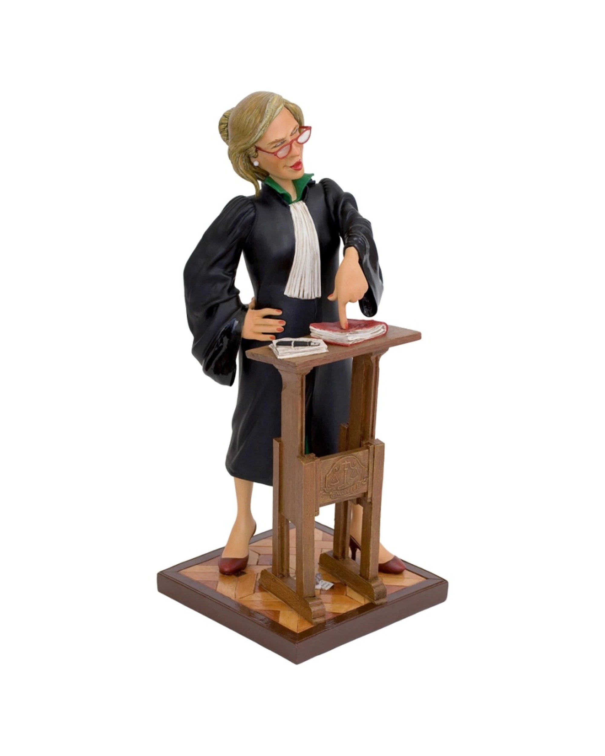 1 The Comic Art of Guillermo Forchino Full Size Lady Lawyer Figurine - Multi, 1 of 6