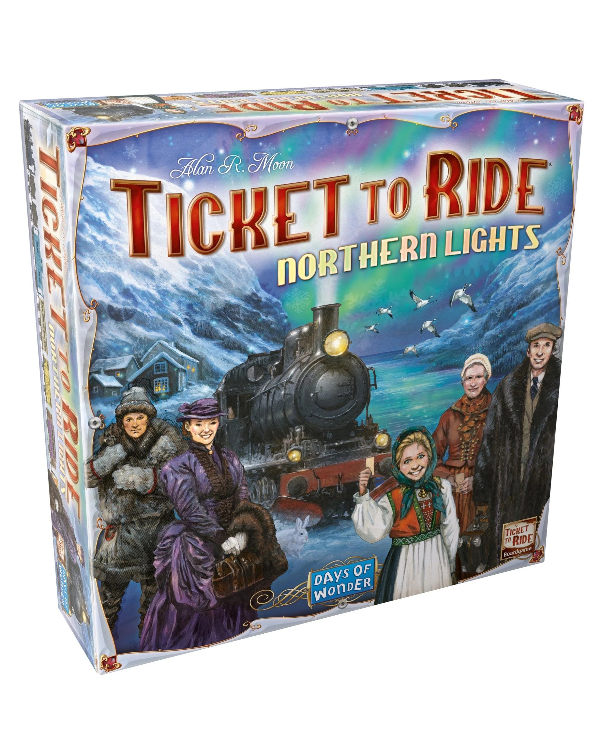 1 Ticket to Ride Northern Lights Board Game, 1 of 7