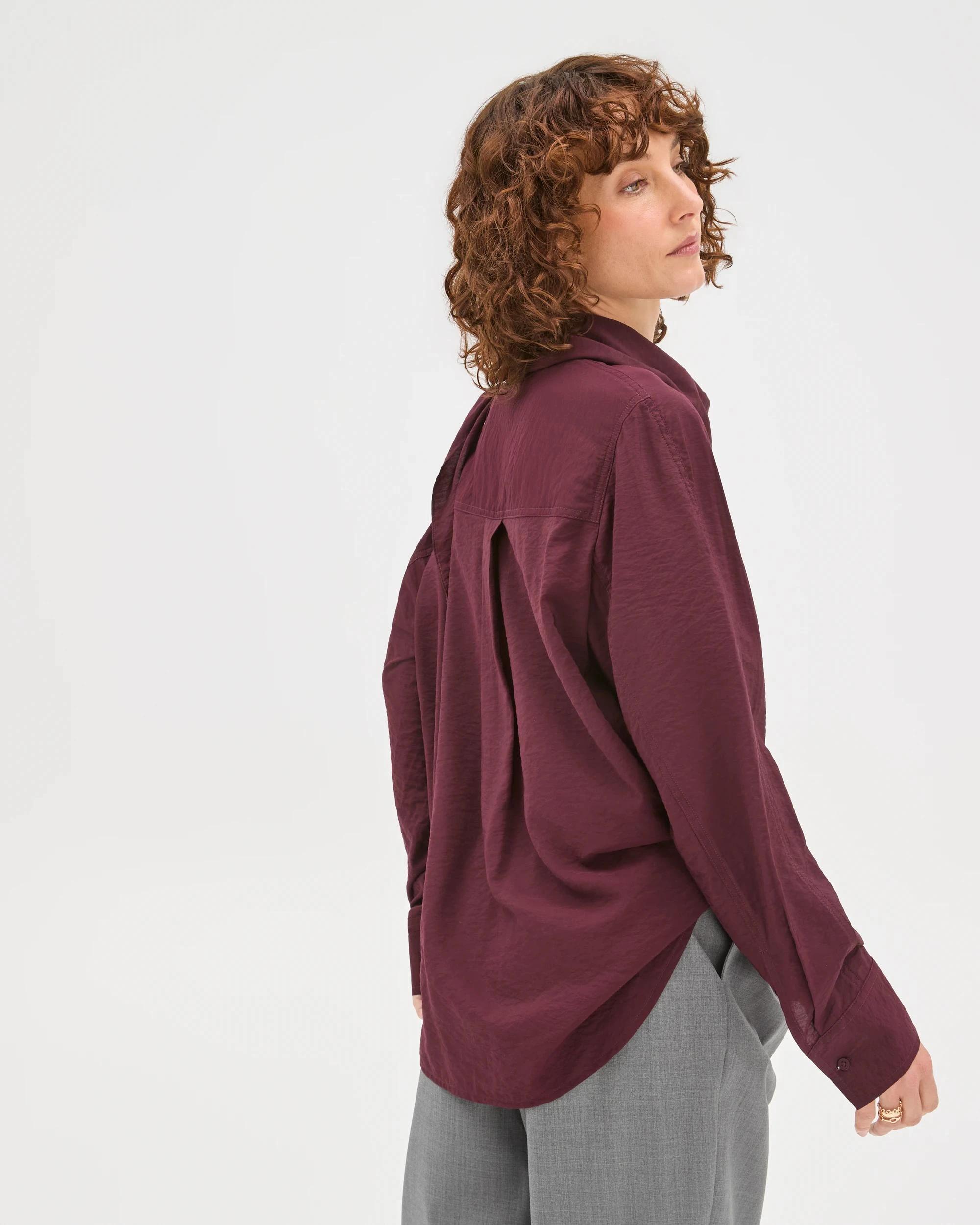 7 Preview Scarf Neck Blouse PINOT, 7 of 7