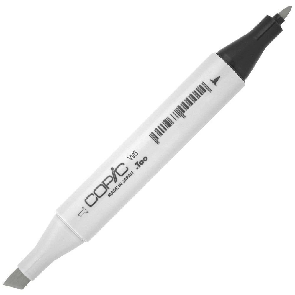1 Copic Classic Original Dual Nib Marker W6 Warm Grey, 1 of 3