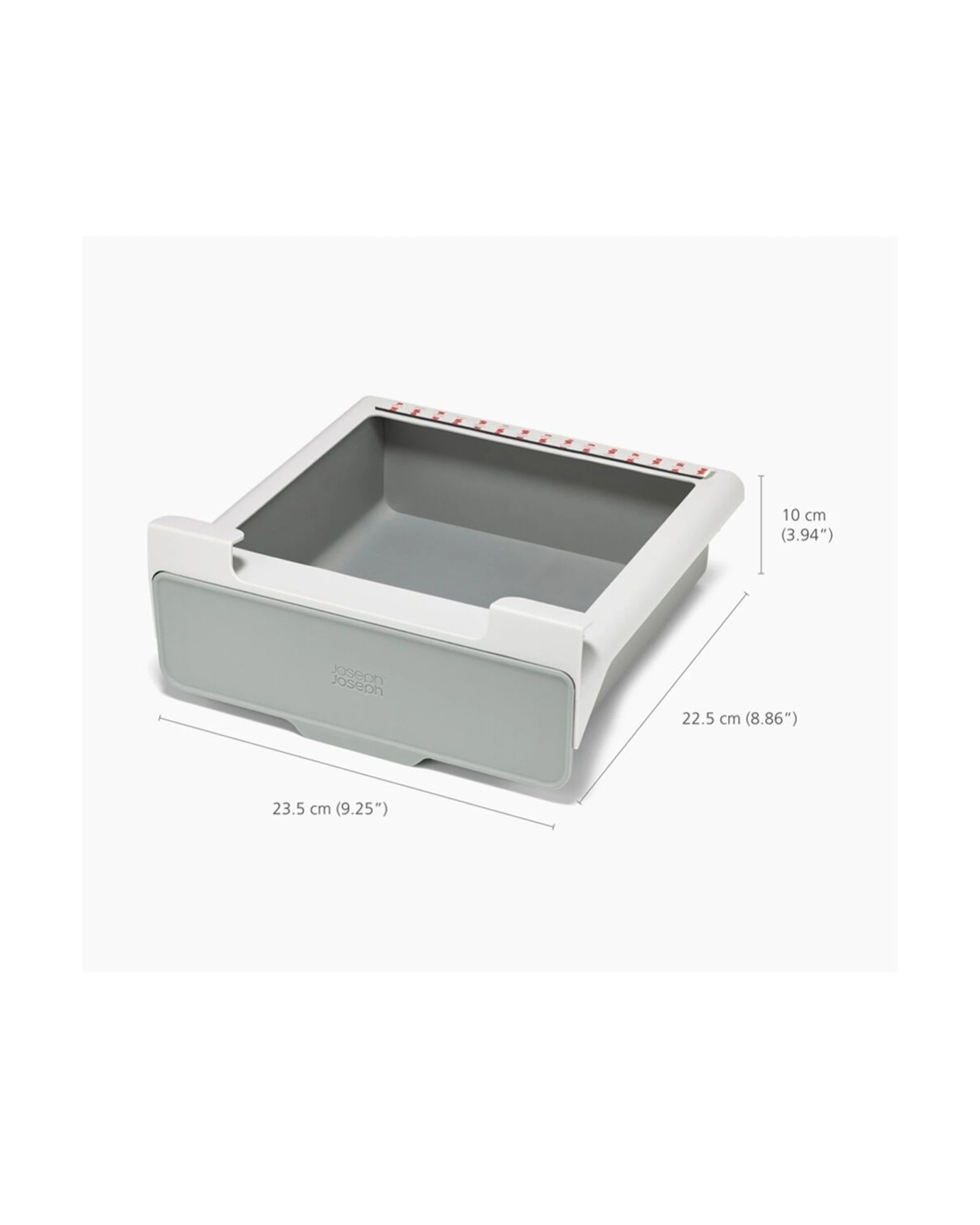 7 Joseph Joseph CupboardStore Under-Shelf Drawer Kitchen Storage Organiser Stone - Beige, 7 of 7