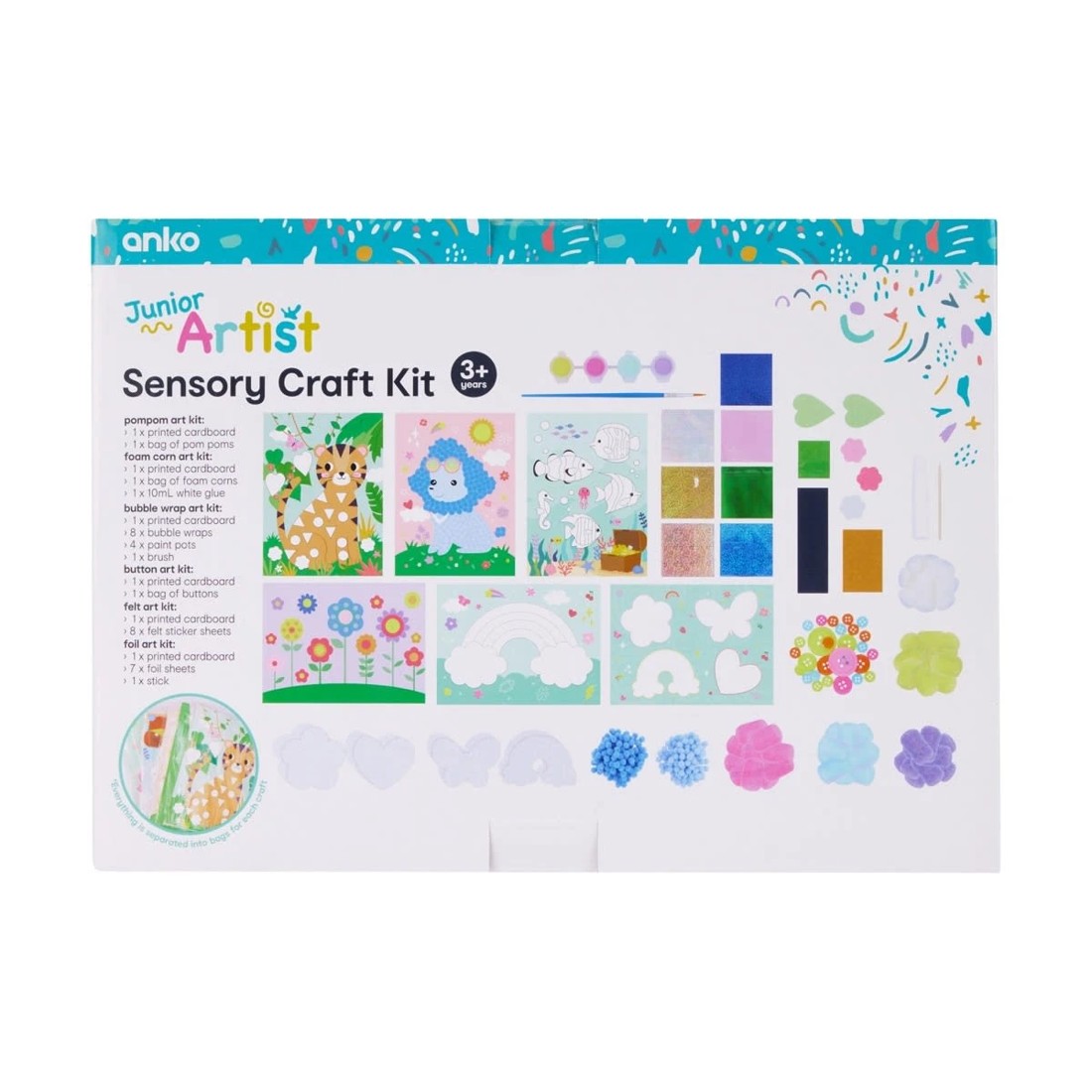 10 Junior Artist Sensory Craft Kit, 10 of 10