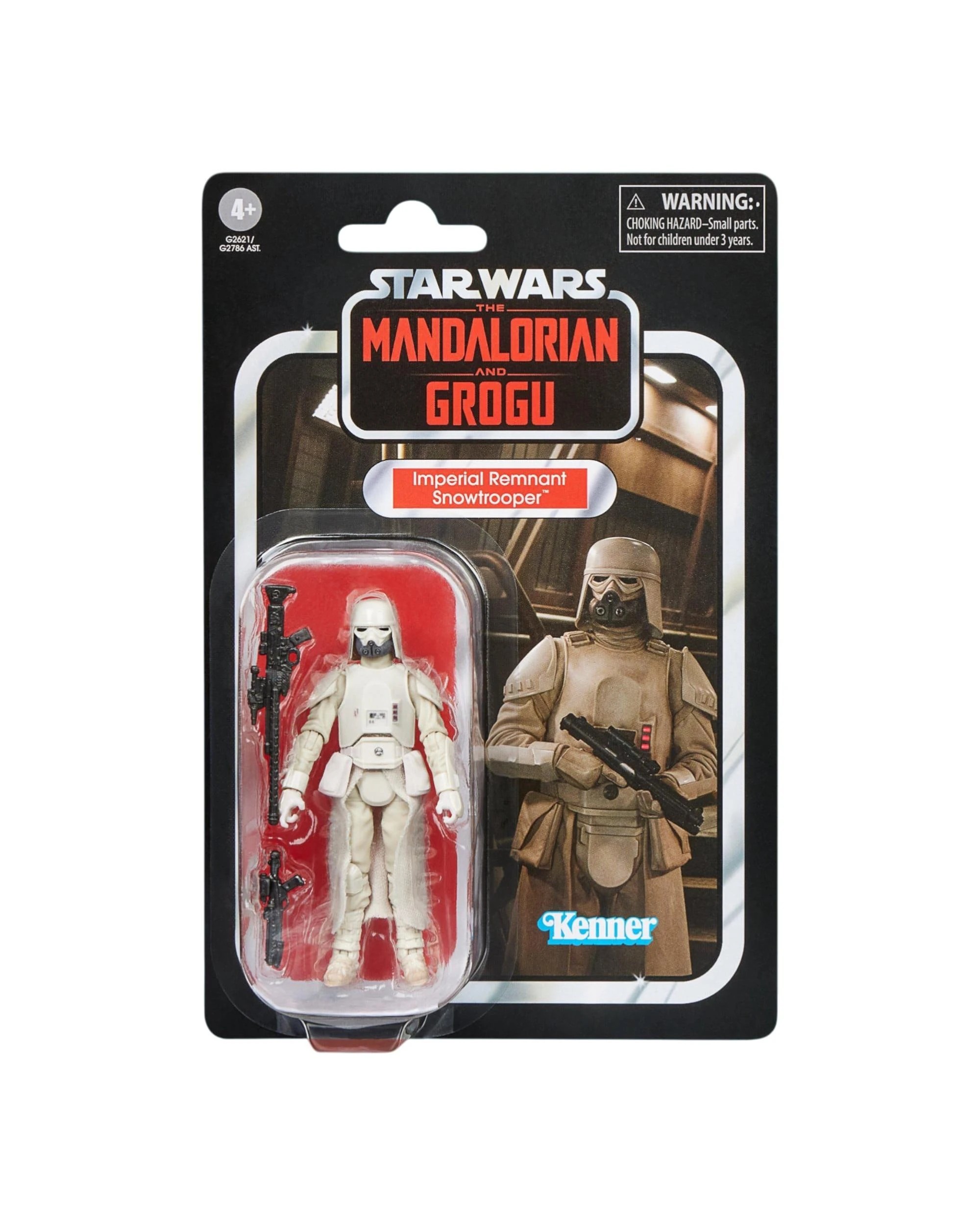 1 Star Wars The Vintage Collection Star Wars: The Mandalorian and Grogu Imperial Remnant Snowtrooper Action Figure, 1 of 5