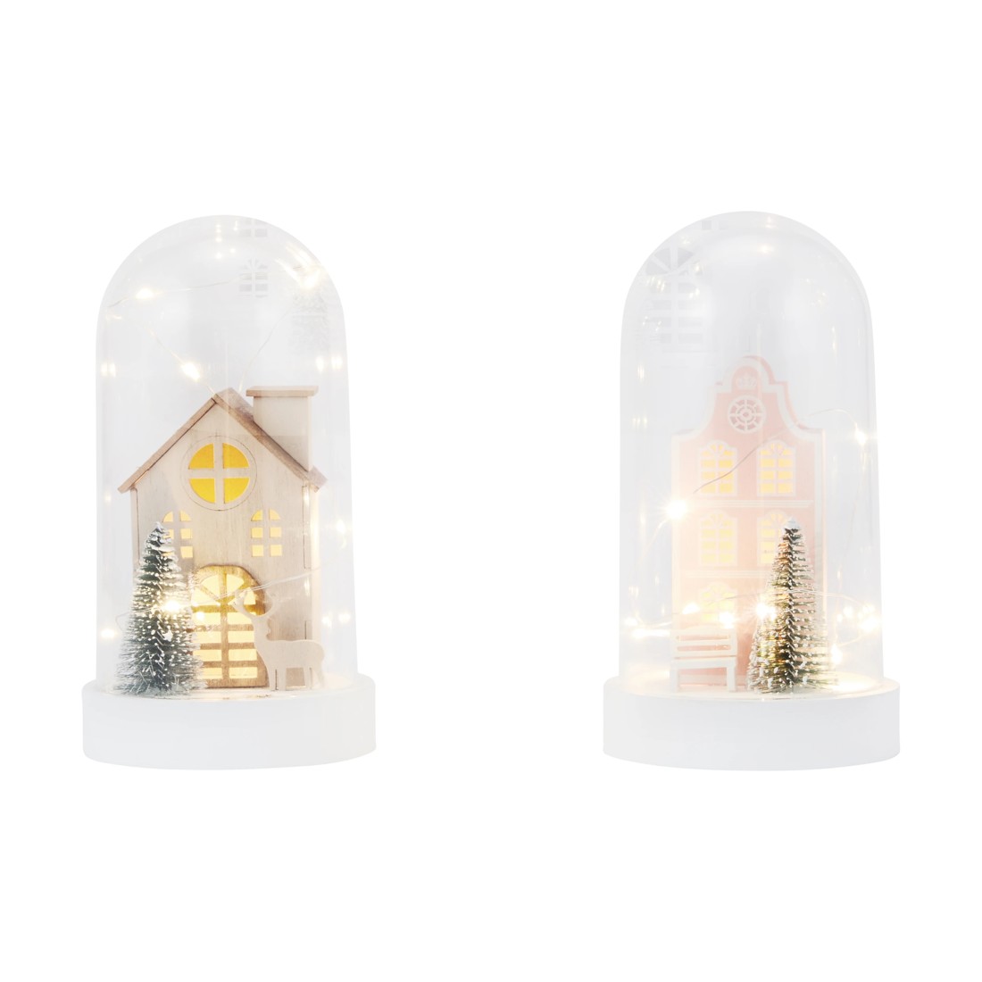 2 Light Up Cloch Scene - Assorted, 2 of 7