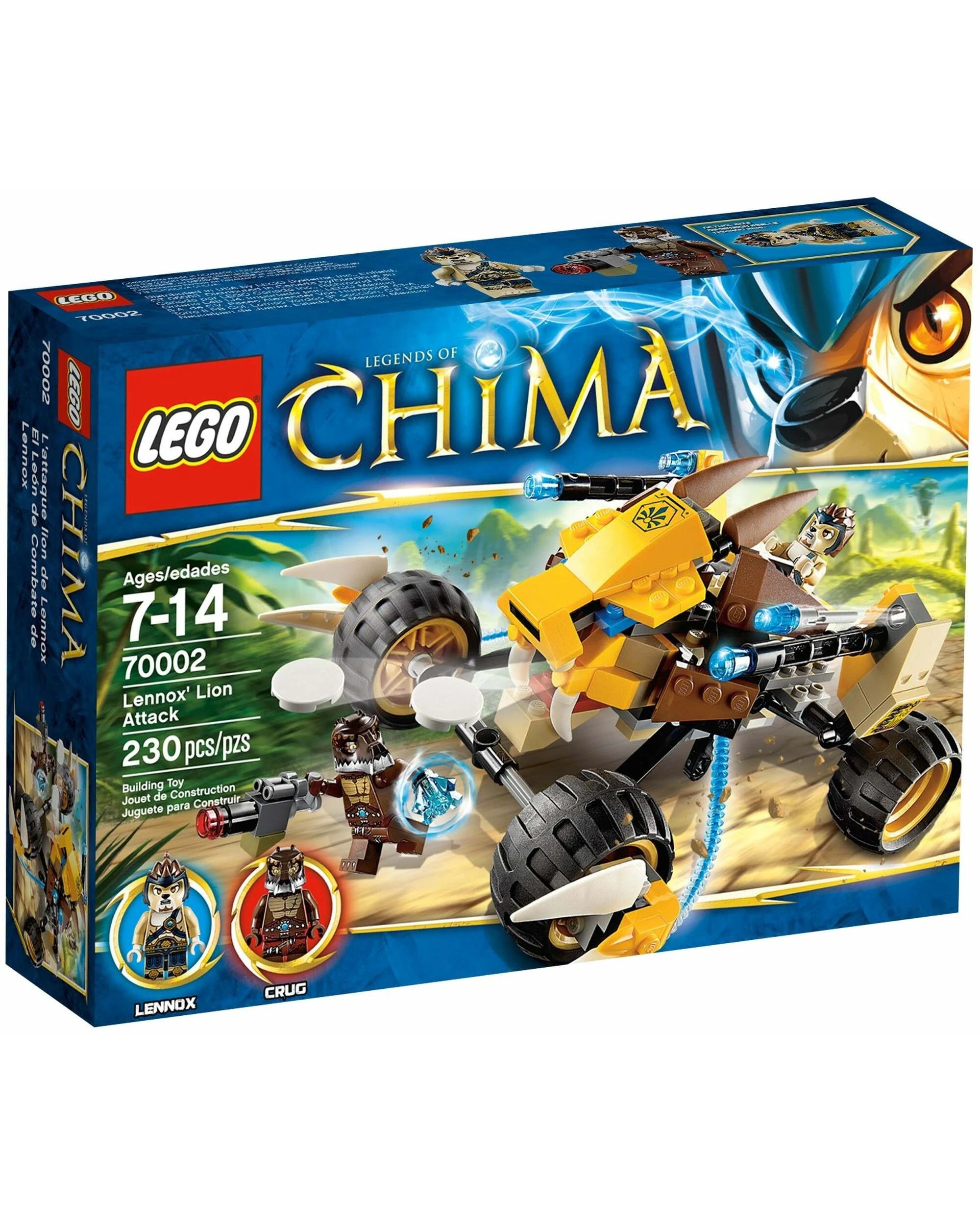 1 LEGO Chima Lennox' Lion Attack 70003, 1 of 3