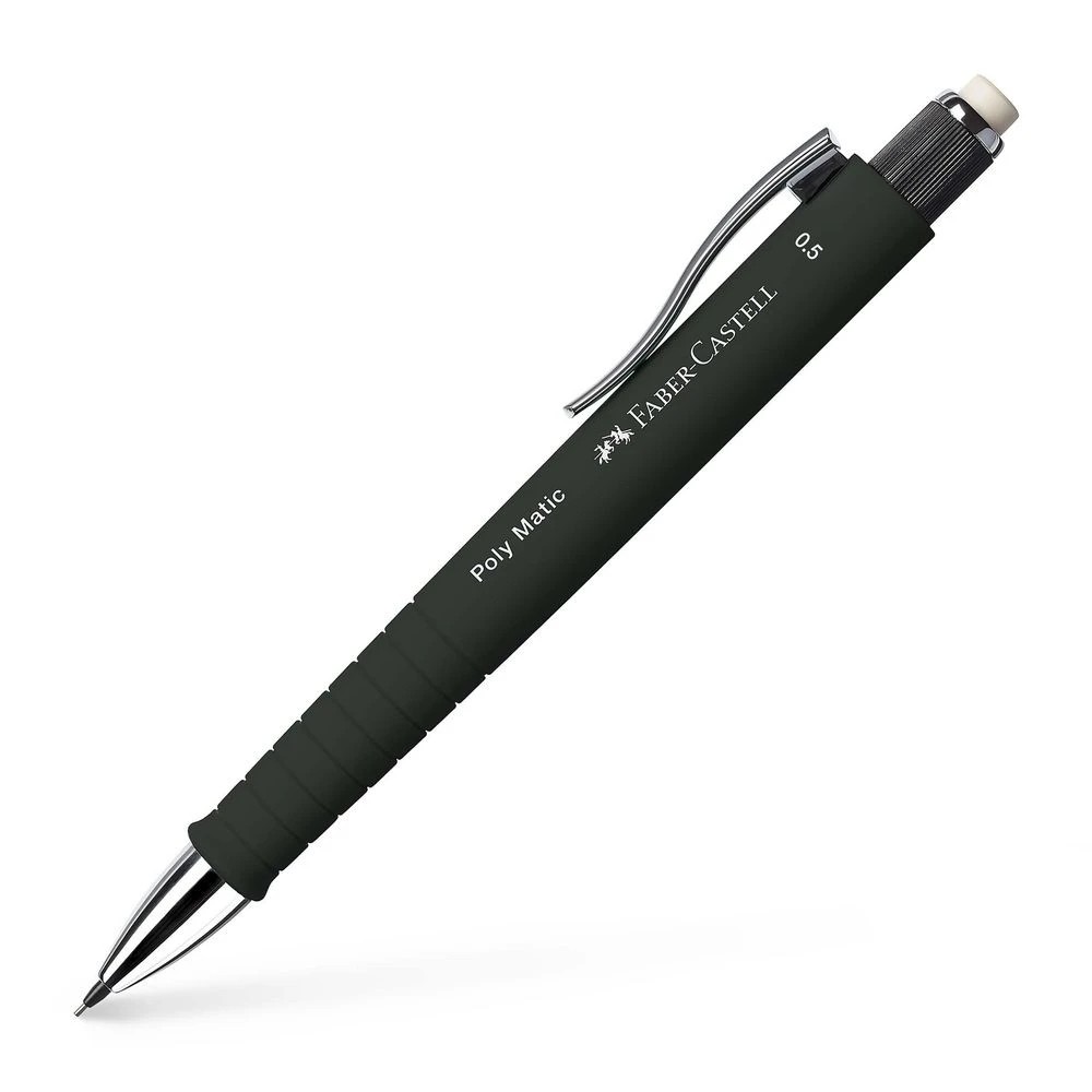 2 Faber-Castell Polymatic Auto Mechanical Pencil 0.5mm Black, 2 of 4