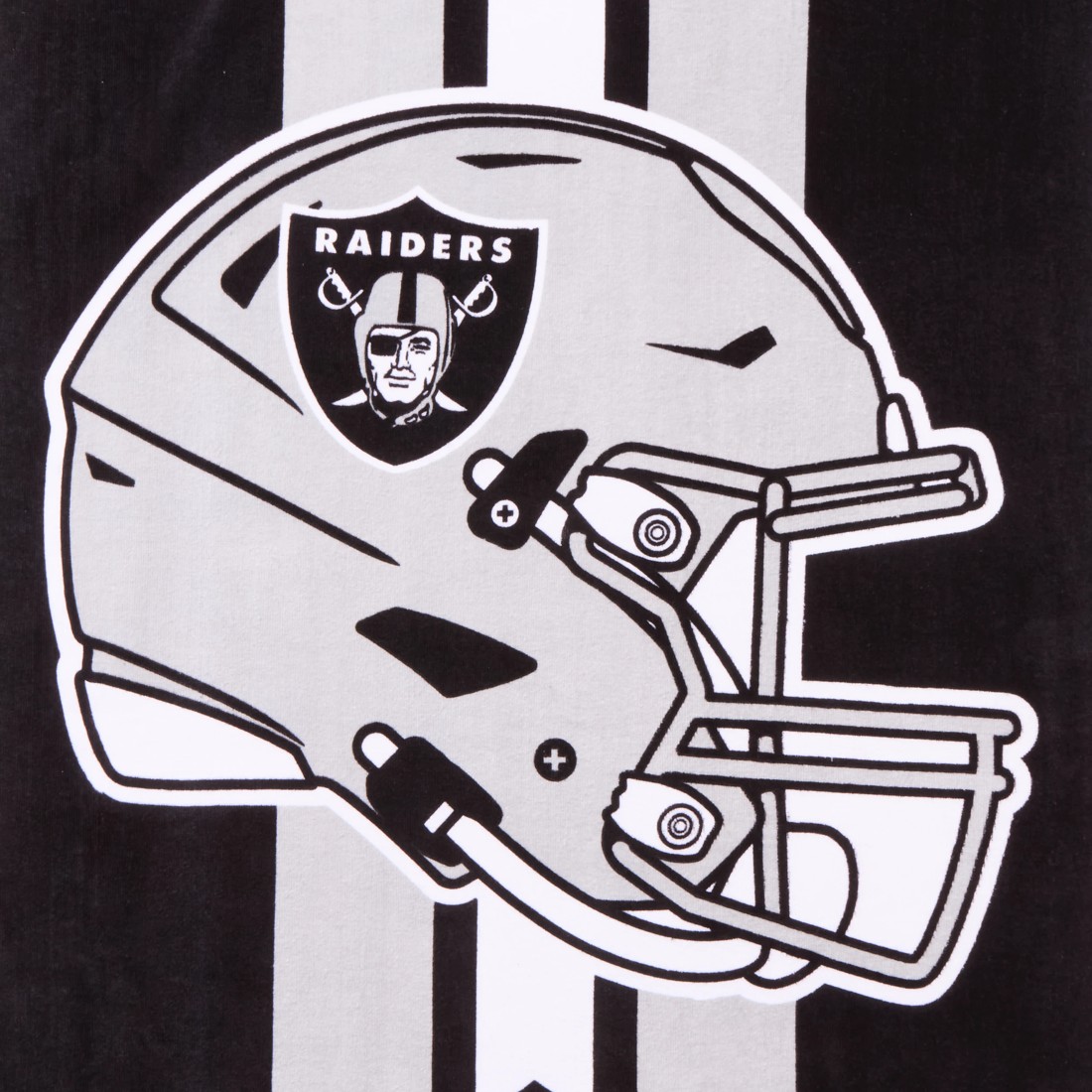 2 Las Vegas Raiders Cotton Beach Towel, 2 of 4