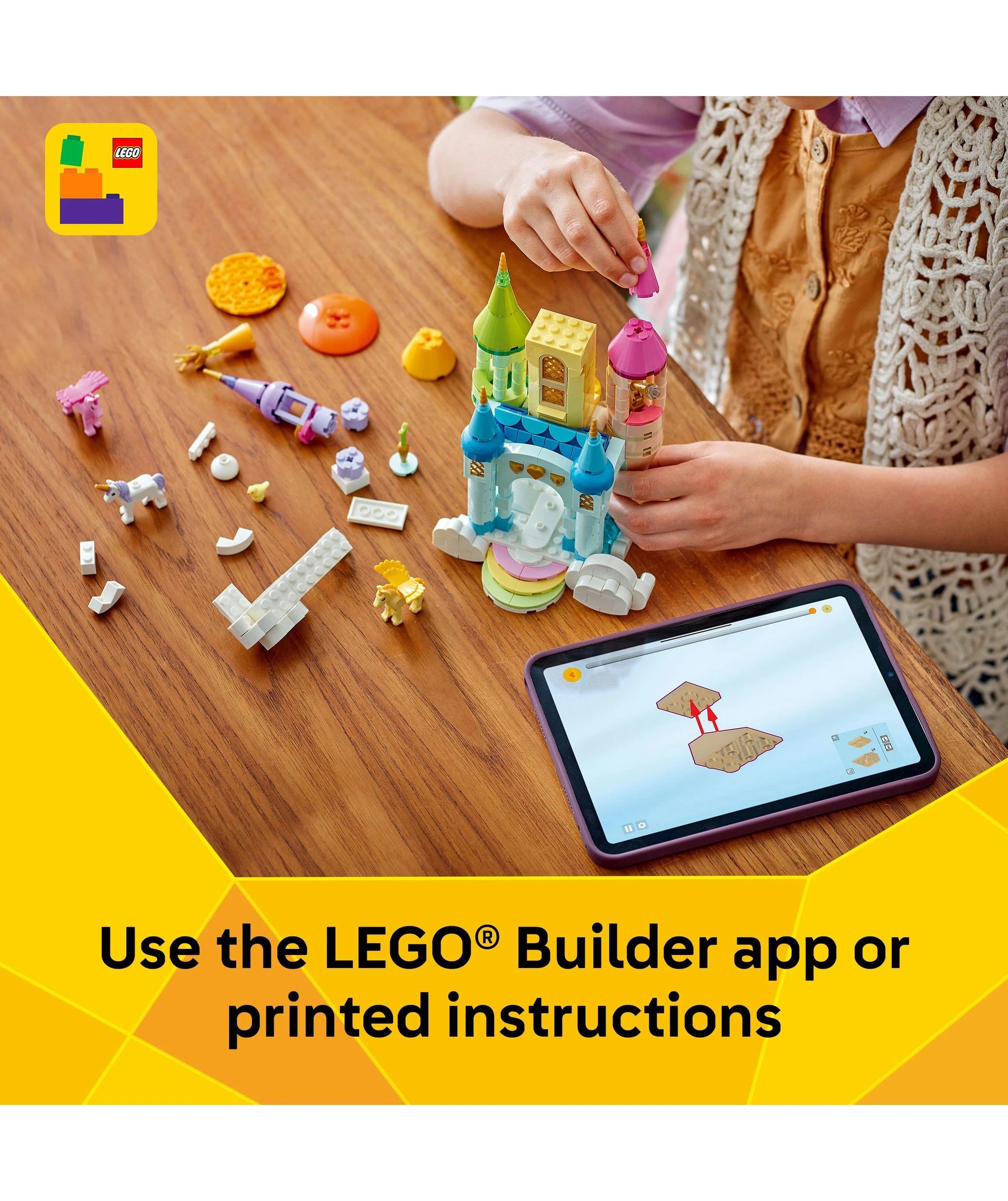 7 LEGO Creator Unicorn Castle 31175, 7 of 10