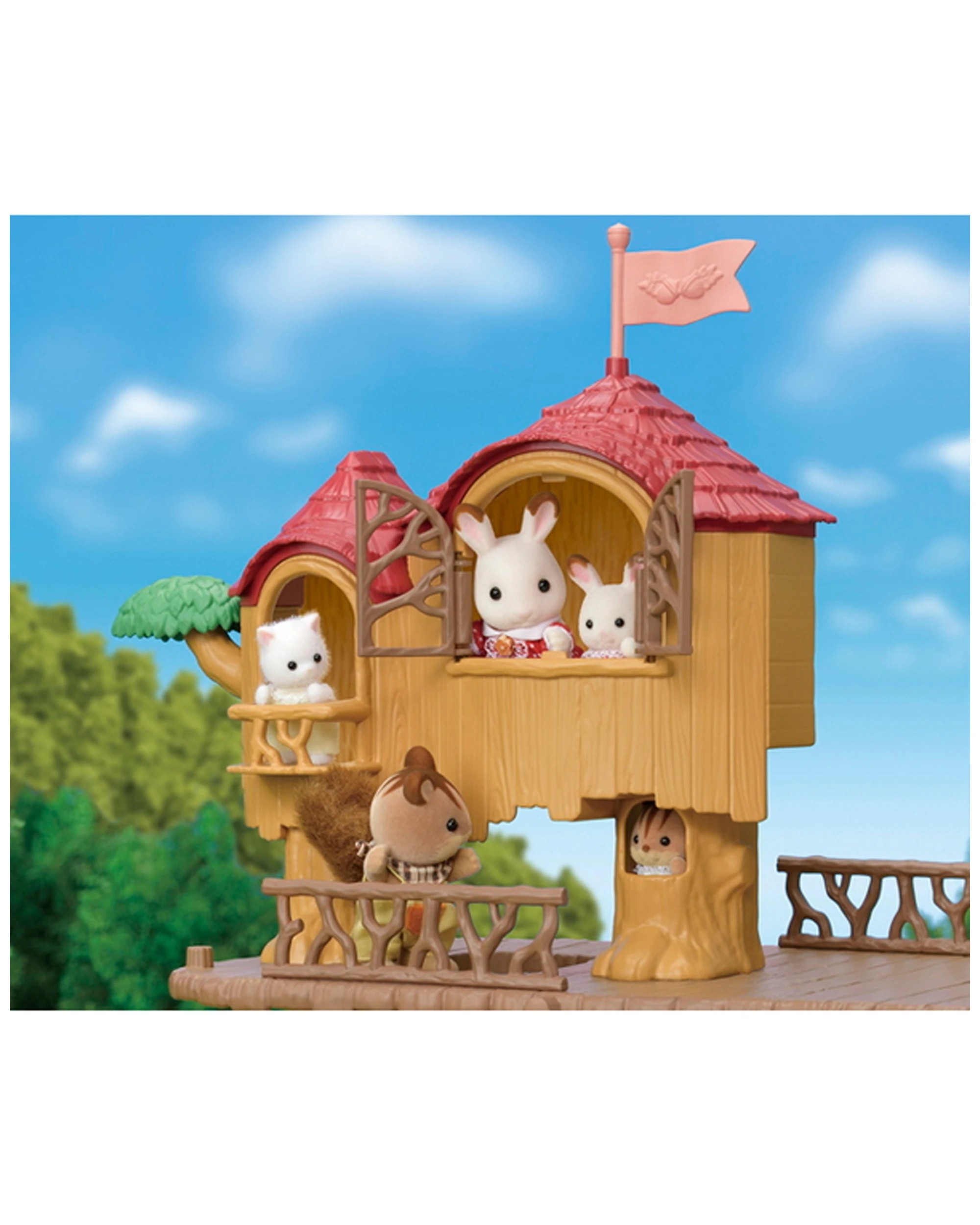 5 Sylvanian Families Adventure Tree House Kids Pretend Play Toy 3 Years Plus
 - Brown, 5 of 8