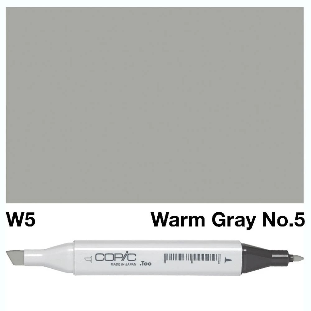 3 Copic Classic Original Dual Nib Marker W5 Warm Gray No.5, 3 of 3