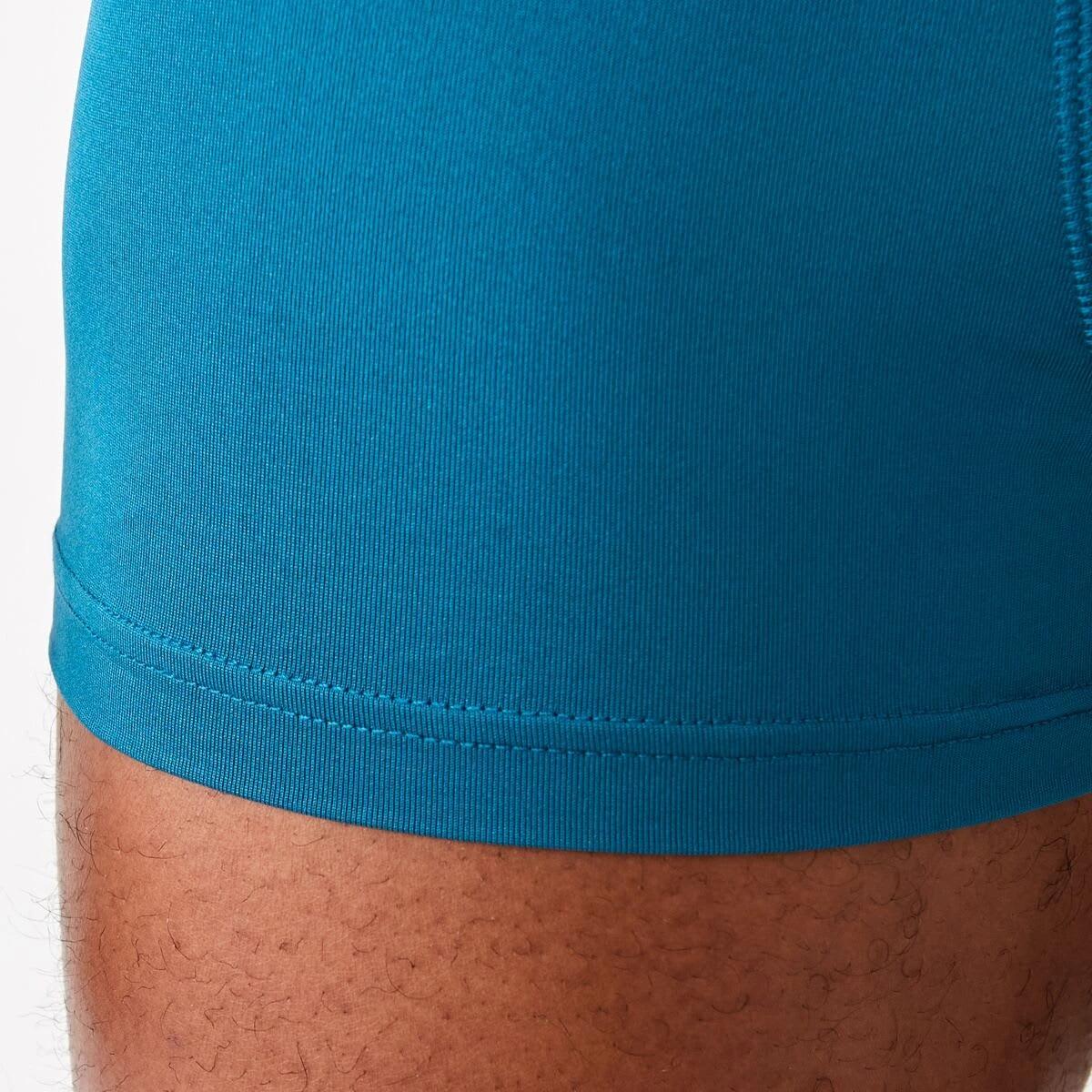 8 3 Pack Stay Fresh Plain Trunks Fresh Blue, 8 of 8