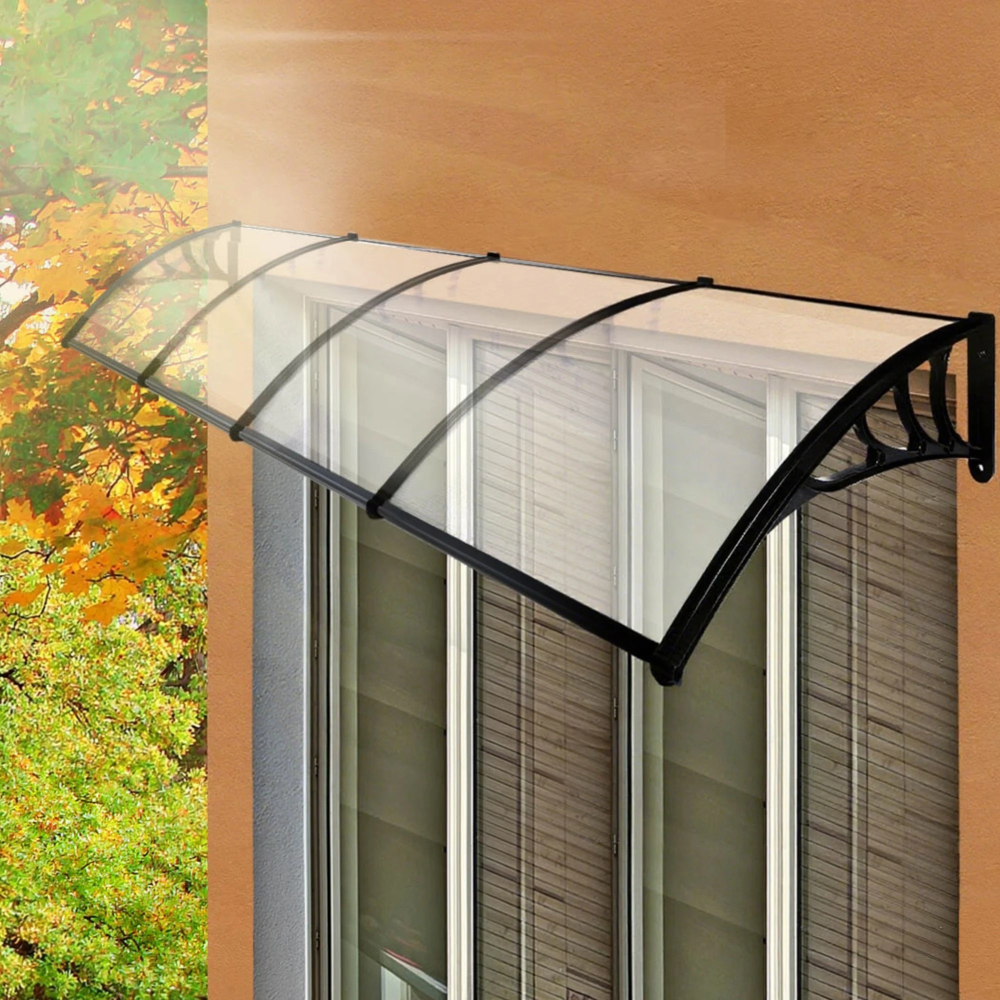 7 Mountview 1x4M Outdoor Window Rain Cover - Clear, 7 of 8