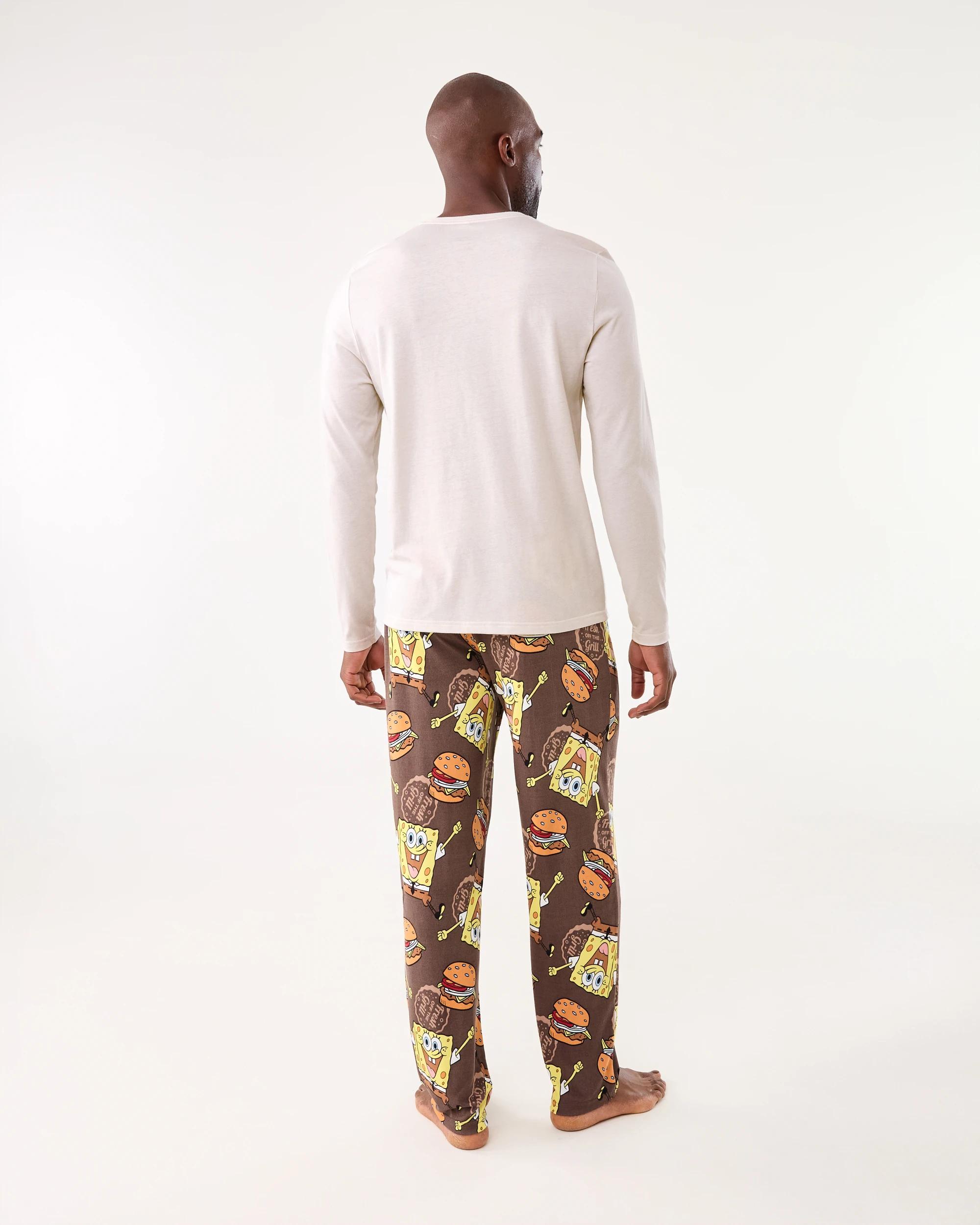 4 SpongeBob SquarePants License Long Sleeve Pyjama Set Spongebob, 4 of 9
