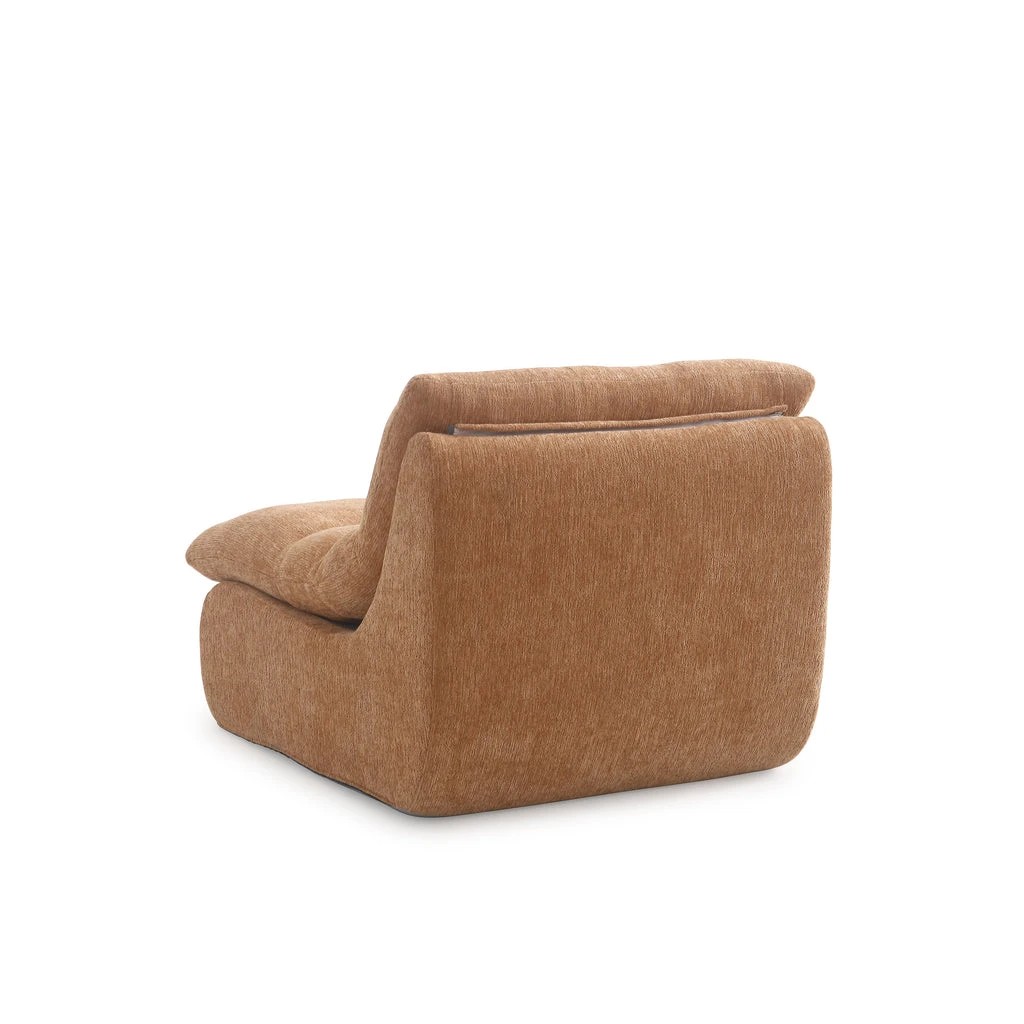 4 Zzz Atelier Capri Armless Floor Lounge Chair - Orange, 4 of 7